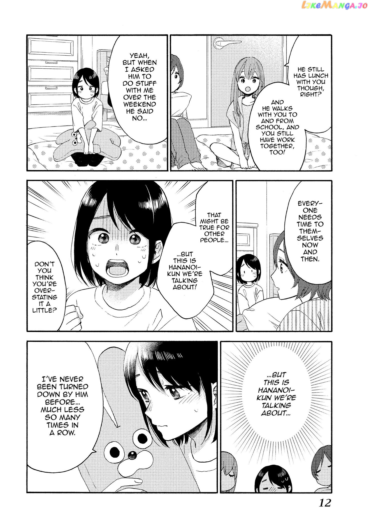 Hananoi-Kun To Koi No Yamai chapter 37 - page 13