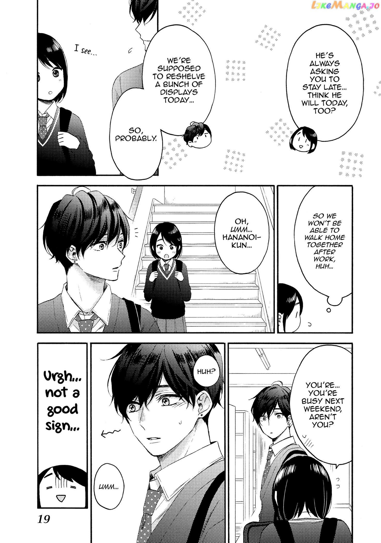 Hananoi-Kun To Koi No Yamai chapter 37 - page 20