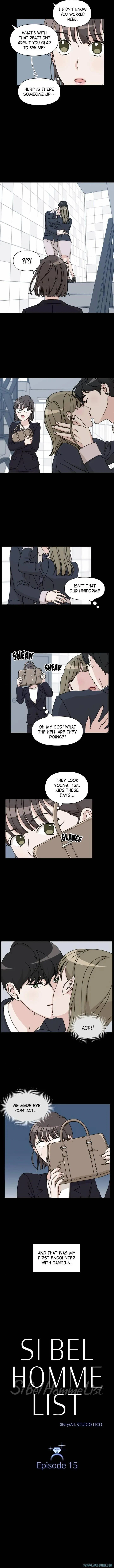 Si Bel Homme List Chapter 15 - page 2