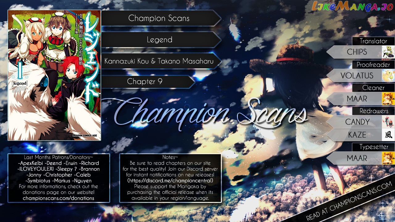 Legend (Takano Masaharu) chapter 9 - page 1