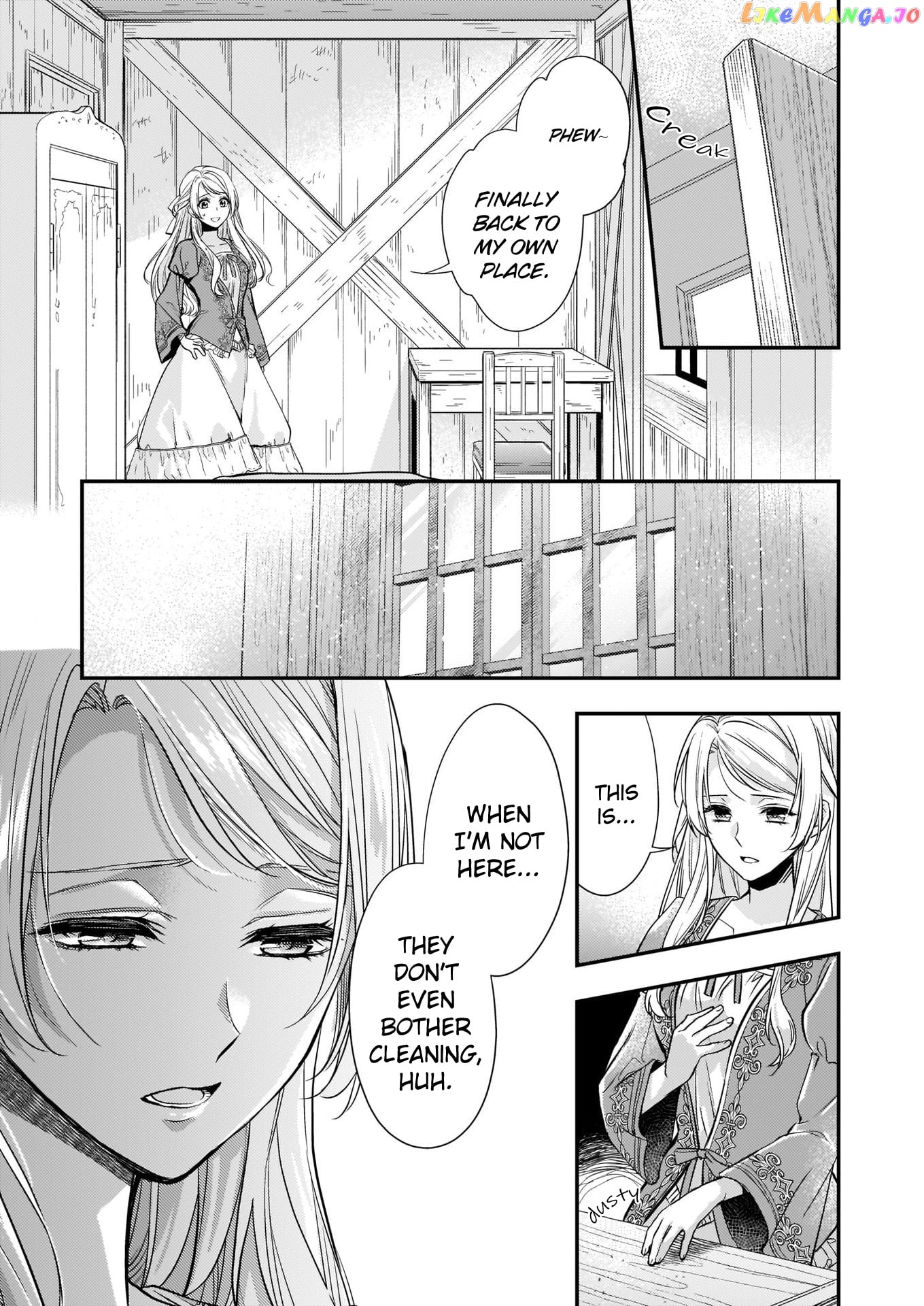 The Duchess Of The Attic chapter 7.1 - page 4