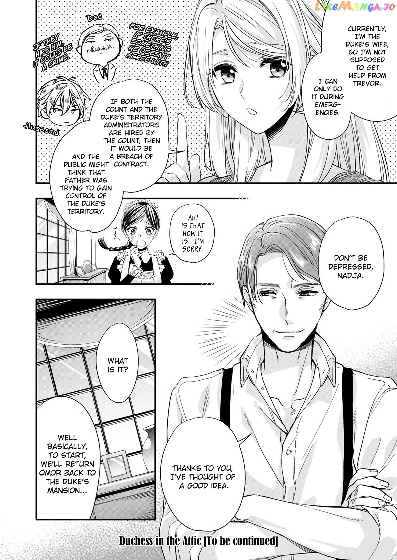 The Duchess Of The Attic chapter 8.2 - page 7