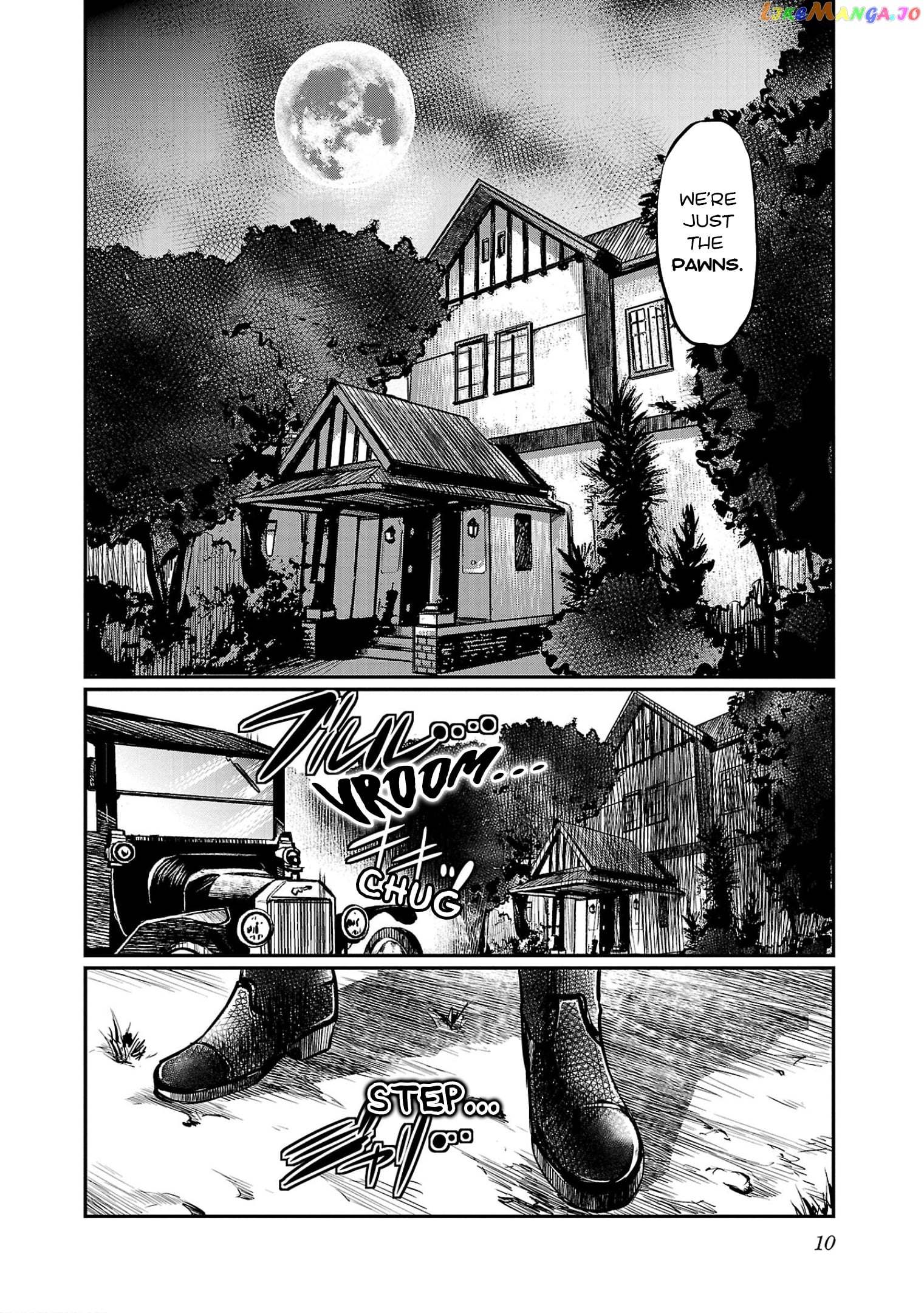 Golden Bat – A Mysterious Story Of The Taisho Era’s Skull chapter 1 - page 10