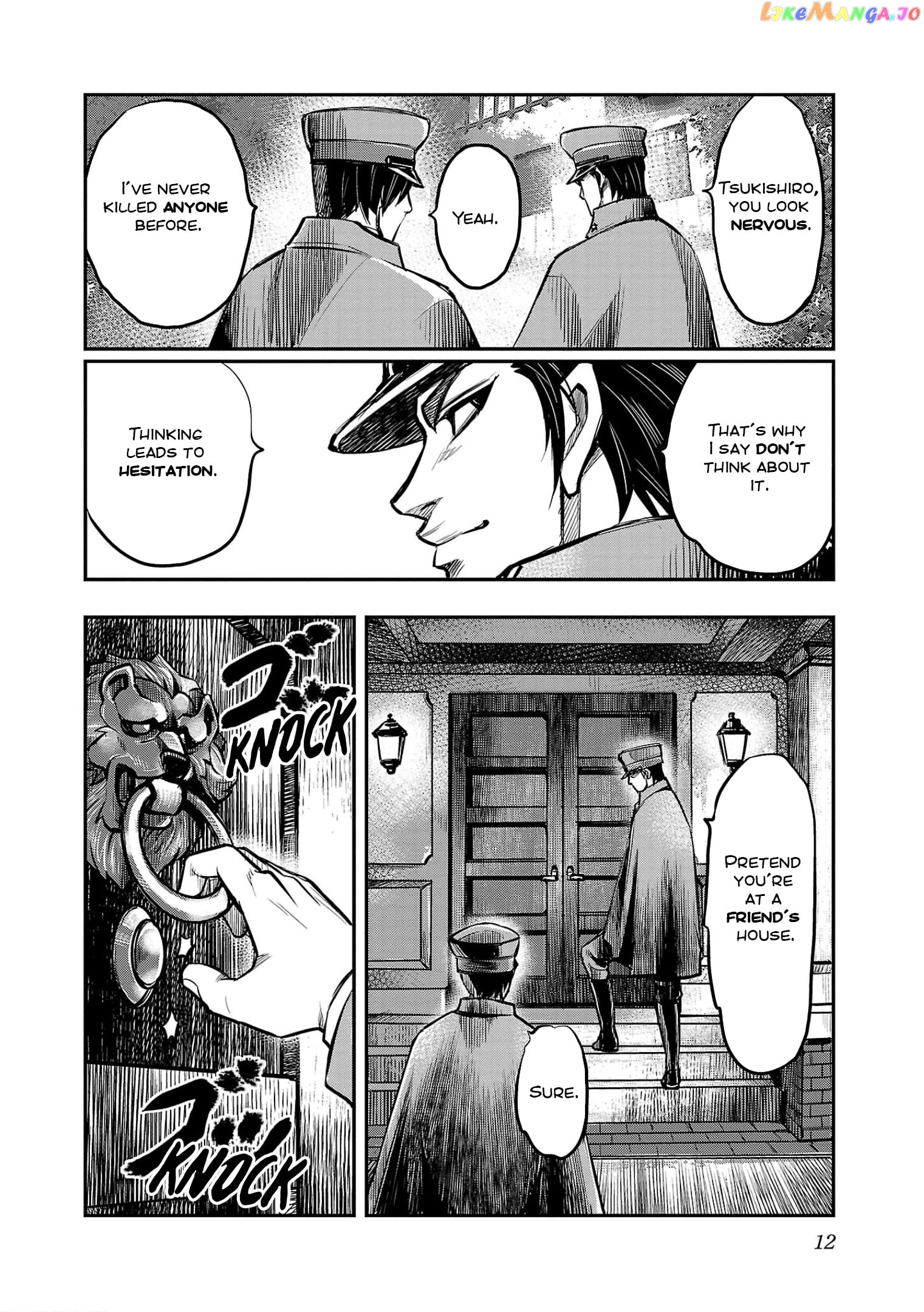 Golden Bat – A Mysterious Story Of The Taisho Era’s Skull chapter 1 - page 12