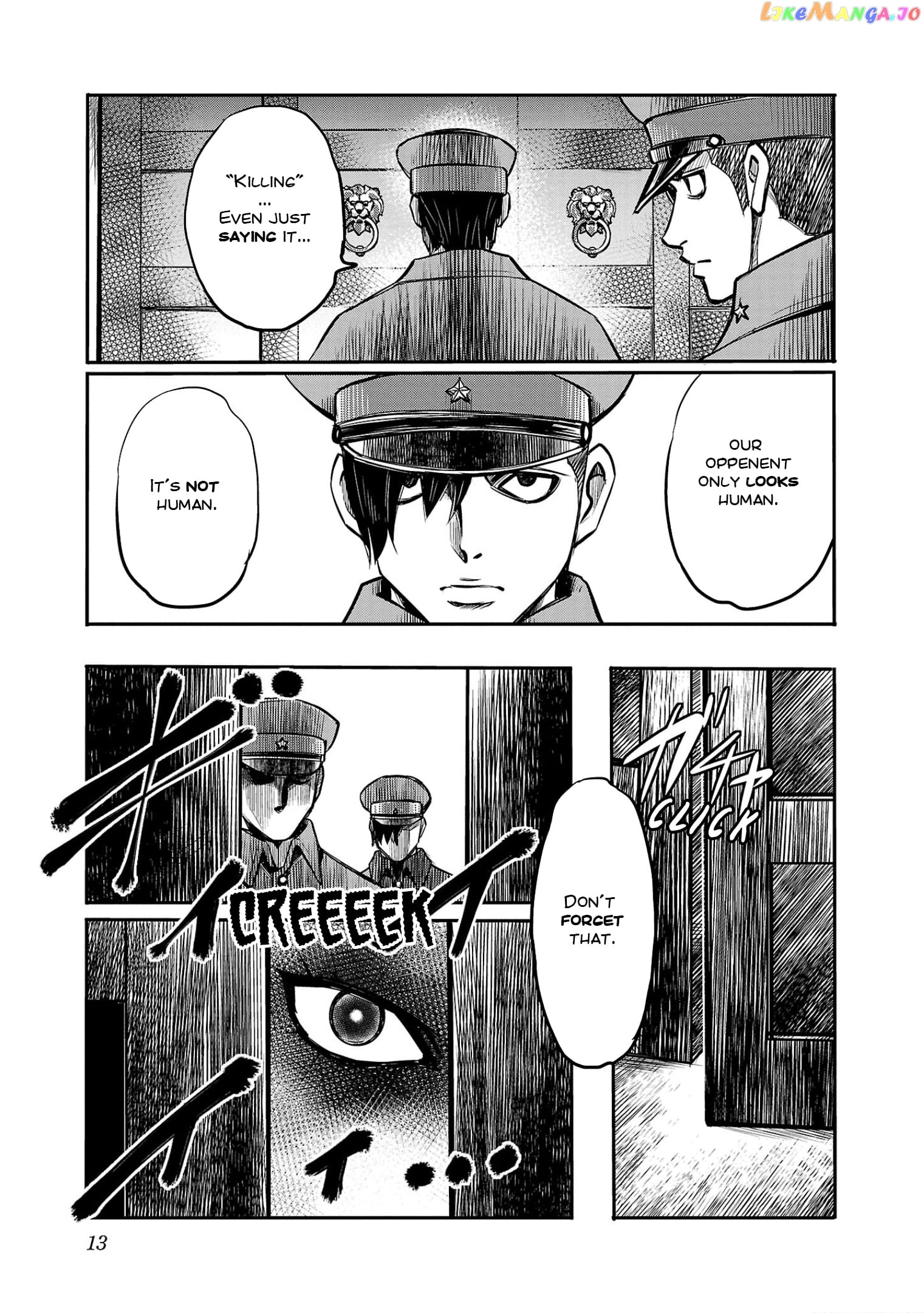 Golden Bat – A Mysterious Story Of The Taisho Era’s Skull chapter 1 - page 13
