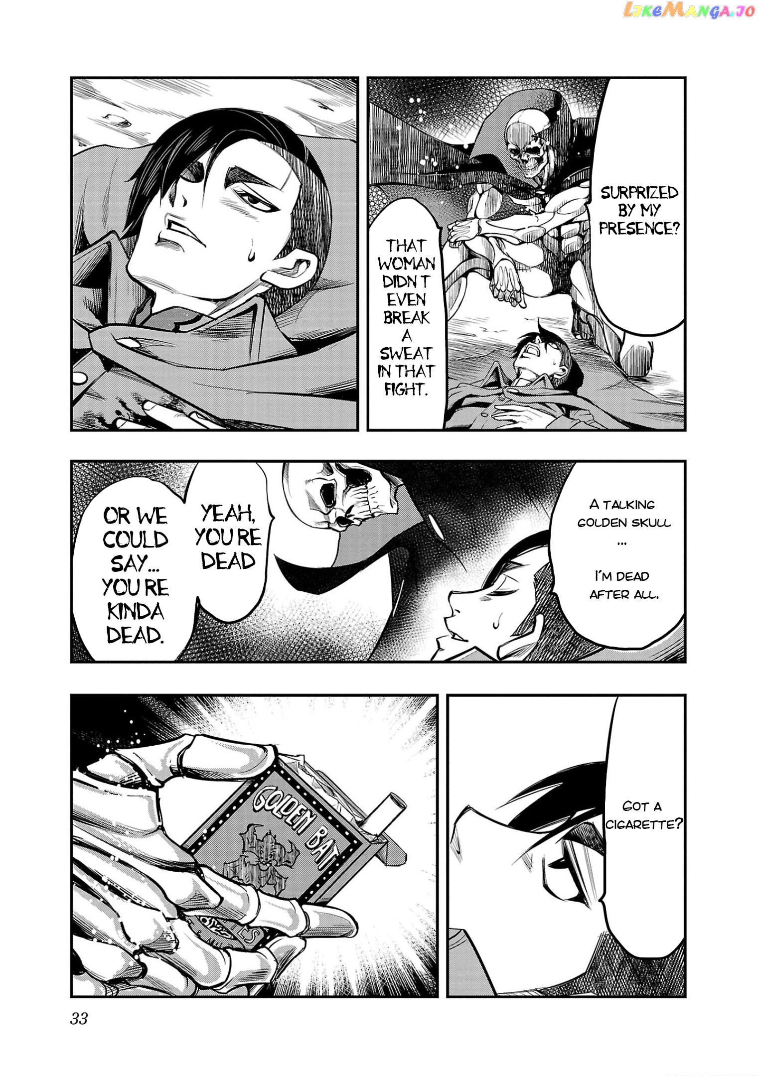 Golden Bat – A Mysterious Story Of The Taisho Era’s Skull chapter 1 - page 33