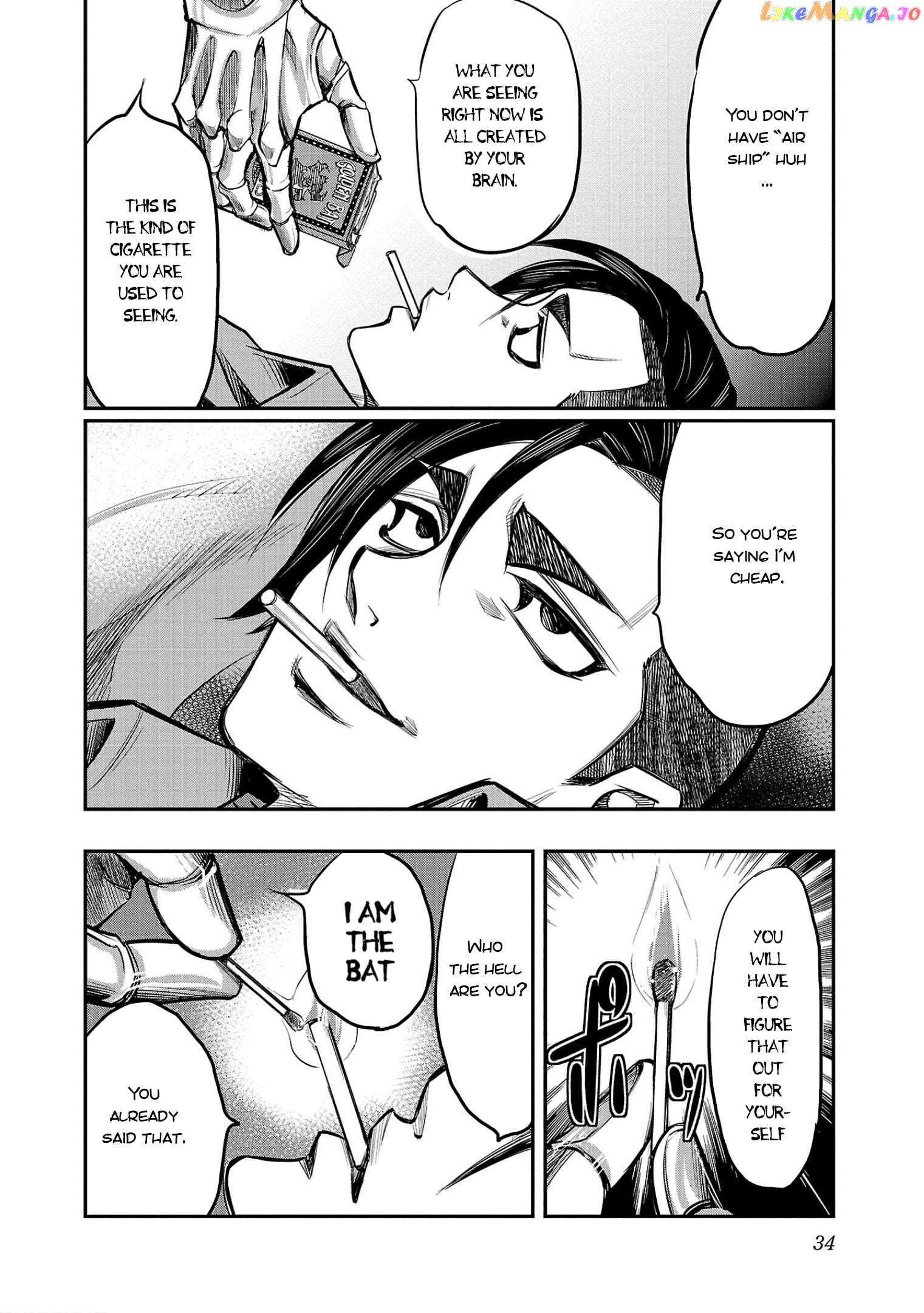 Golden Bat – A Mysterious Story Of The Taisho Era’s Skull chapter 1 - page 34