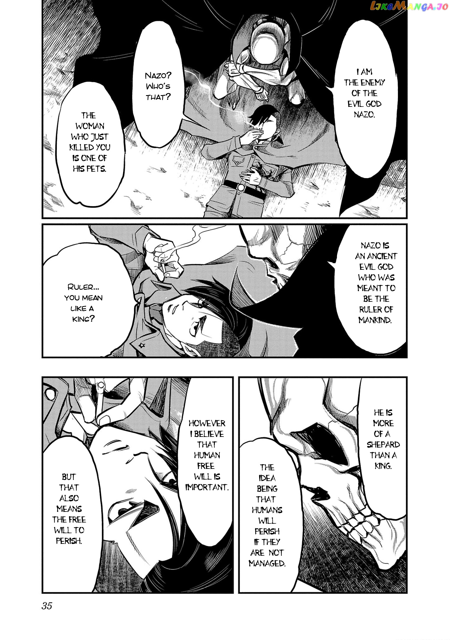 Golden Bat – A Mysterious Story Of The Taisho Era’s Skull chapter 1 - page 35