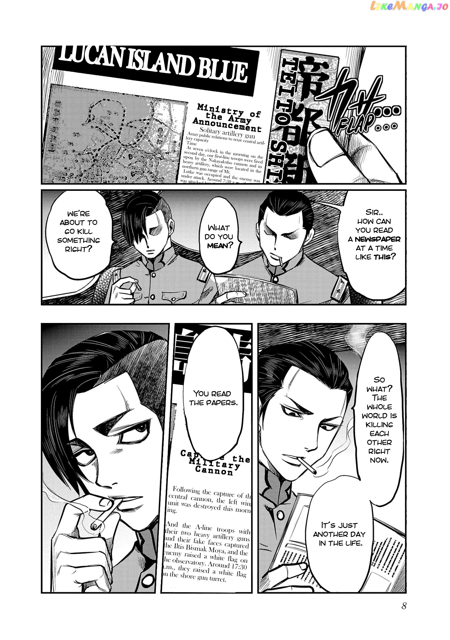 Golden Bat – A Mysterious Story Of The Taisho Era’s Skull chapter 1 - page 8