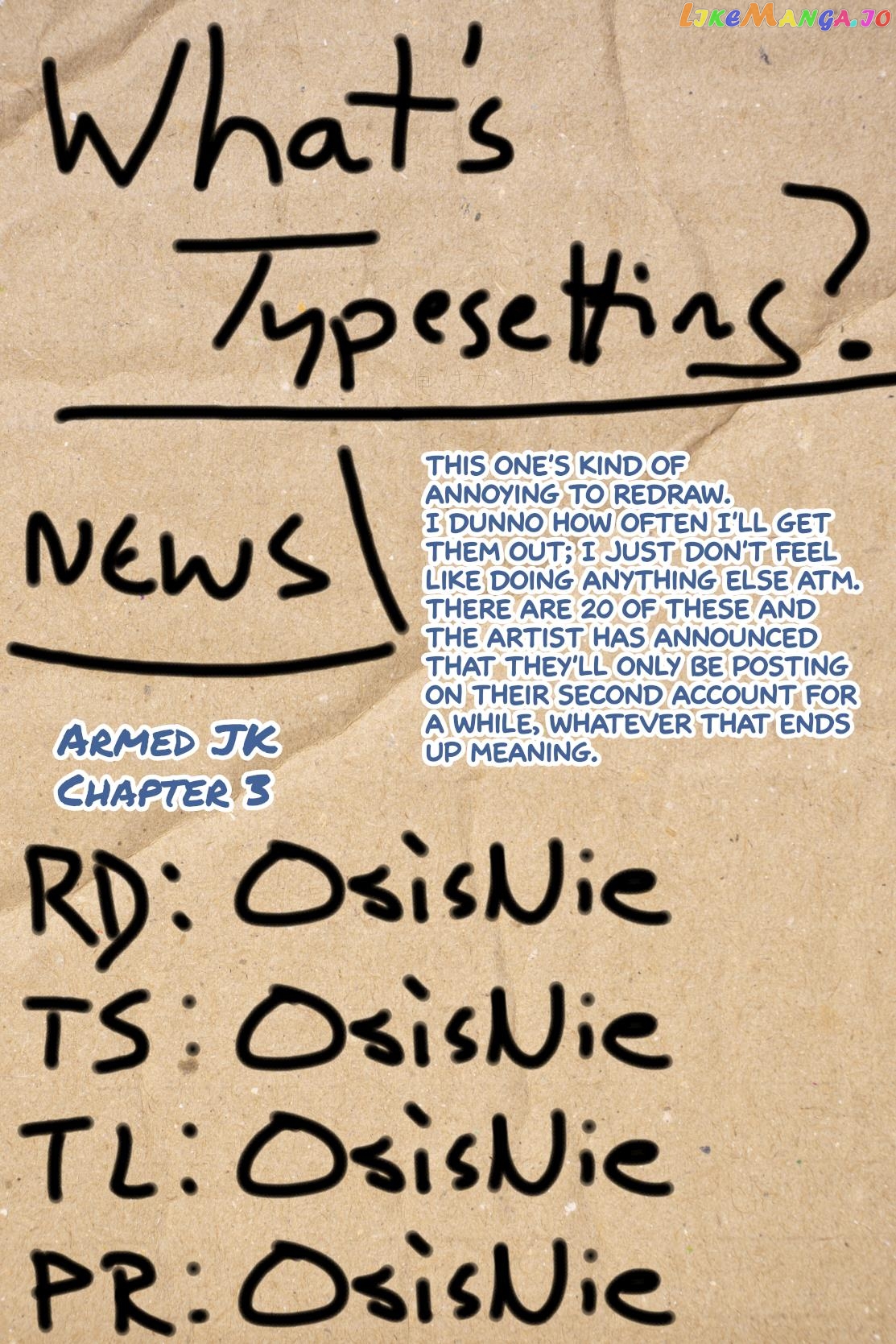 A Story About Being Attacked By An Armed Jk. chapter 3 - page 2