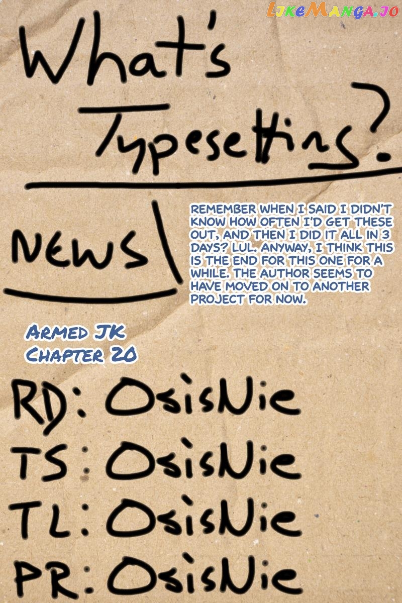 A Story About Being Attacked By An Armed Jk. chapter 20 - page 2