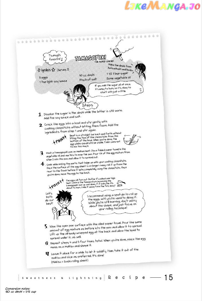 Amaama To Inazuma chapter 15 - page 36