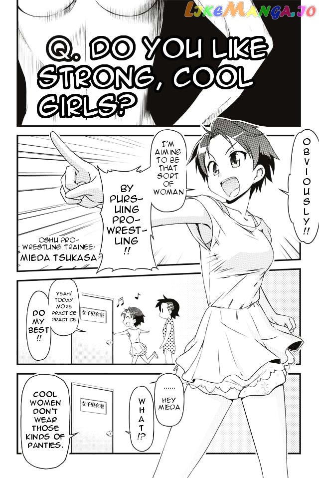 Tsuyokute Kakkoii Joshi Wa Suki Desu Ka? chapter 1 - page 1