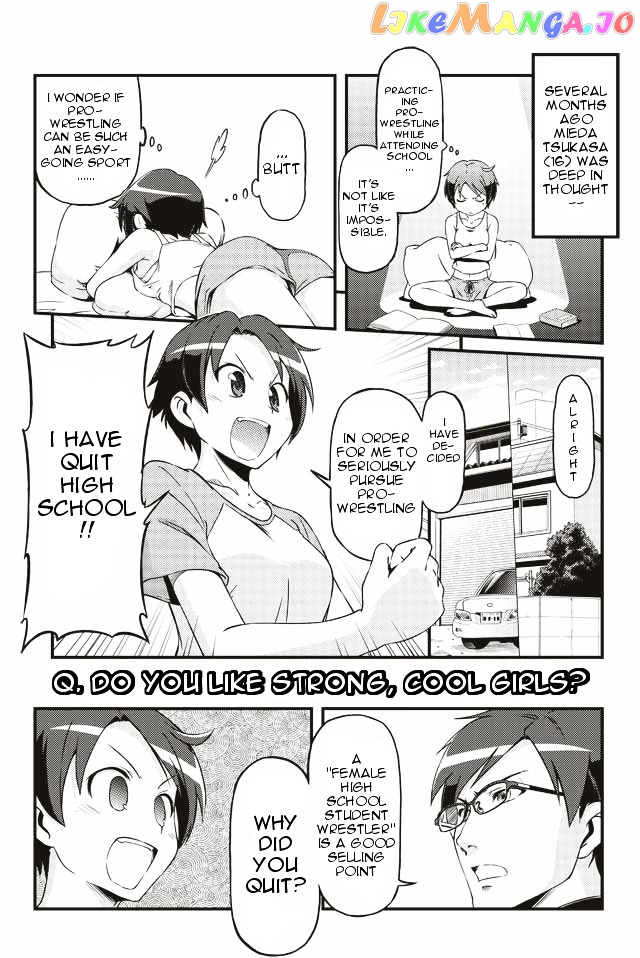 Tsuyokute Kakkoii Joshi Wa Suki Desu Ka? chapter 4 - page 1