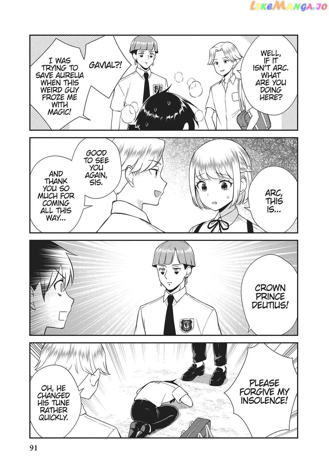 World's End Harem Fantasia Academy chapter 27 - page 3