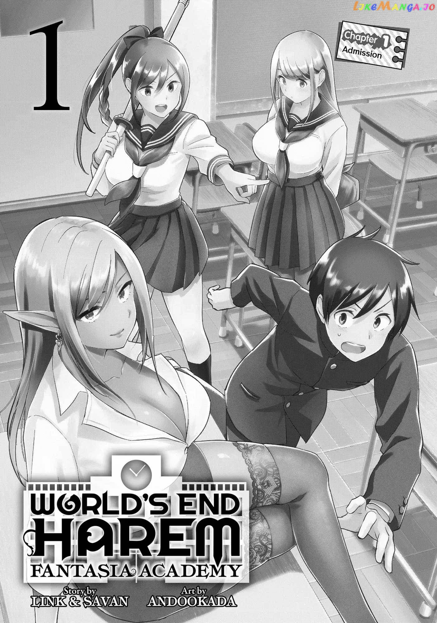 World's End Harem Fantasia Academy chapter 1 - page 2