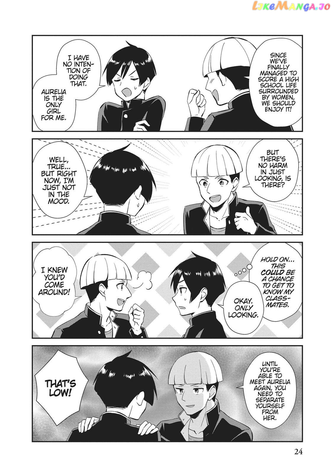 World's End Harem Fantasia Academy chapter 3 - page 4