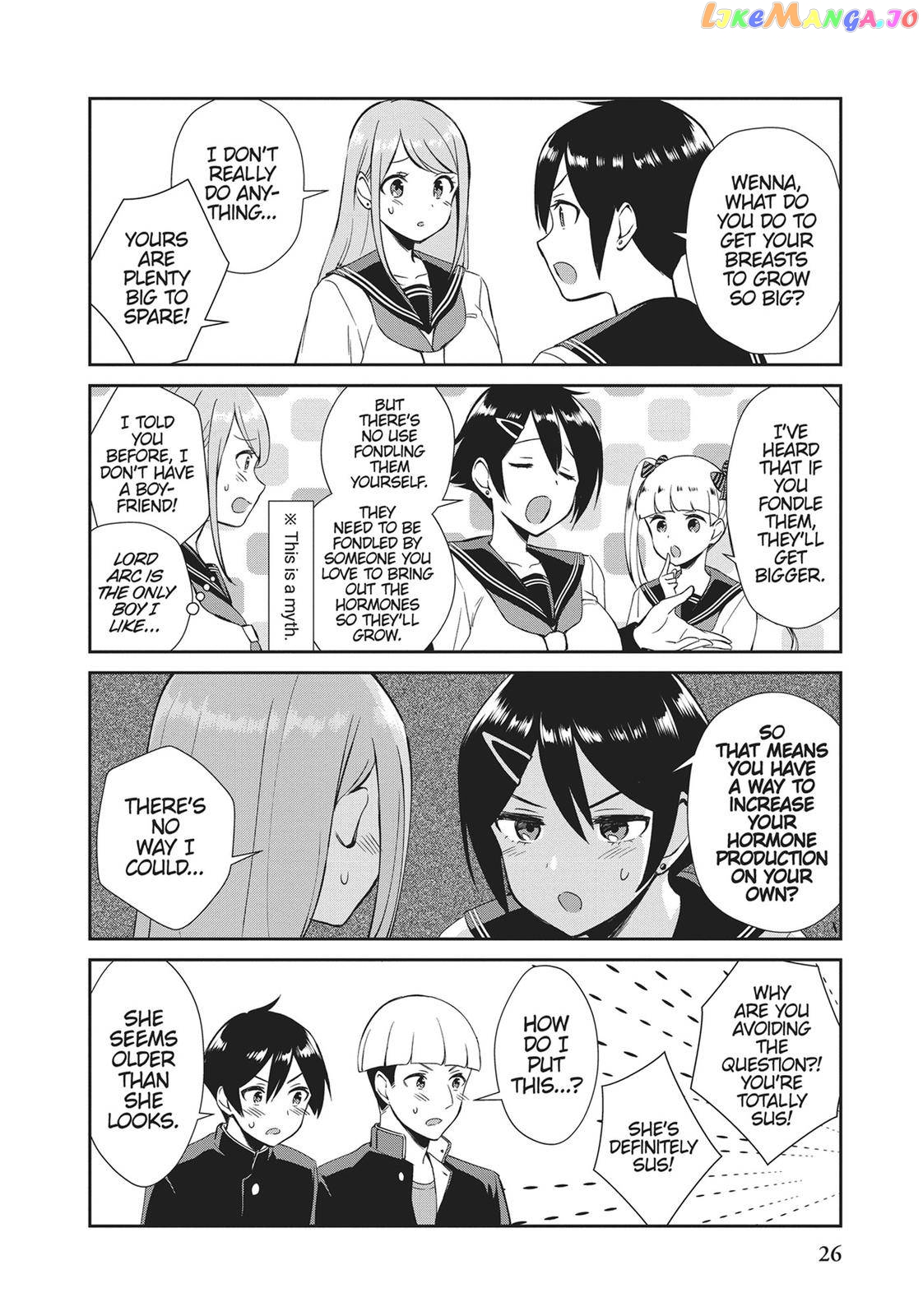 World's End Harem Fantasia Academy chapter 3 - page 6