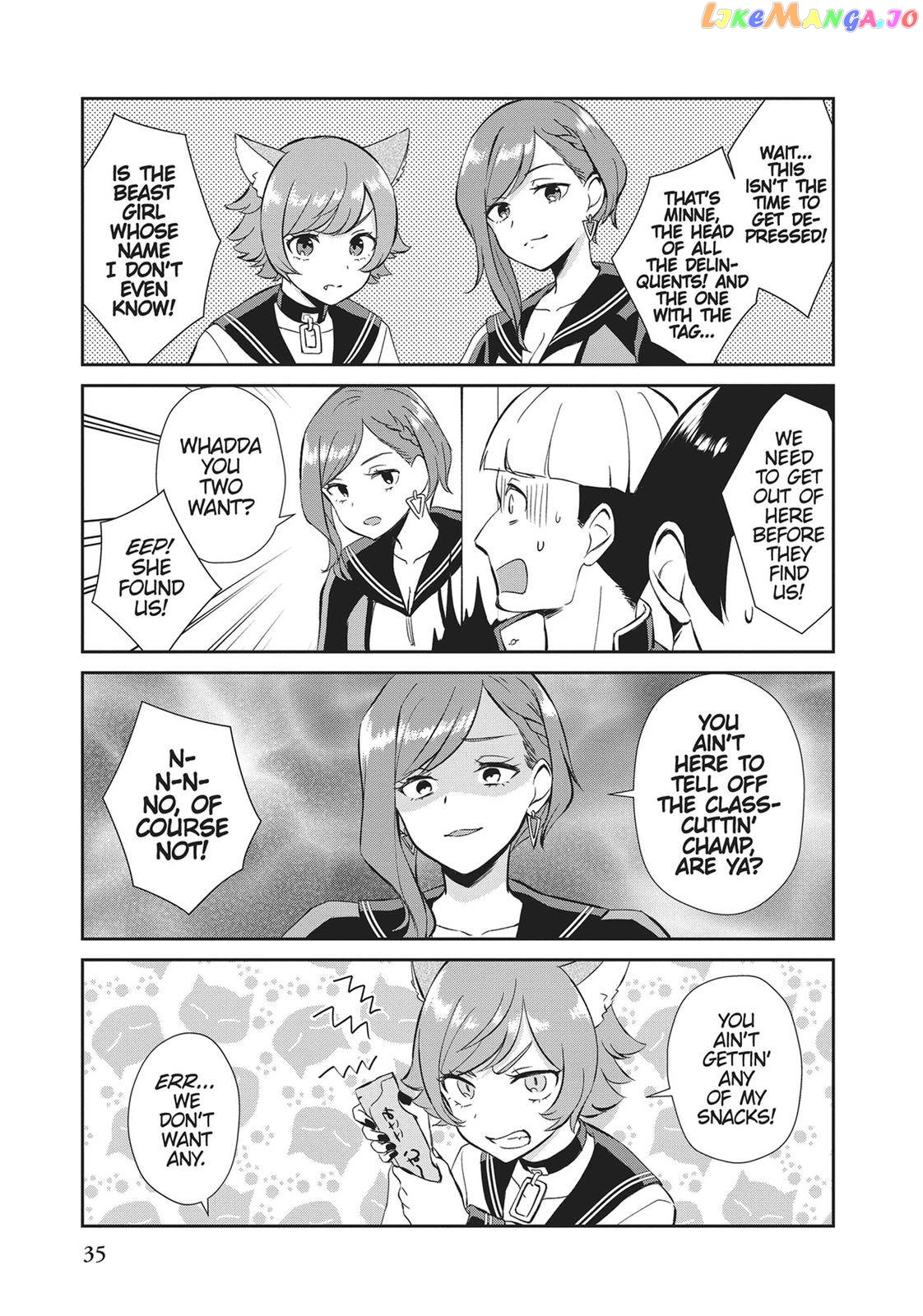 World's End Harem Fantasia Academy chapter 4 - page 7