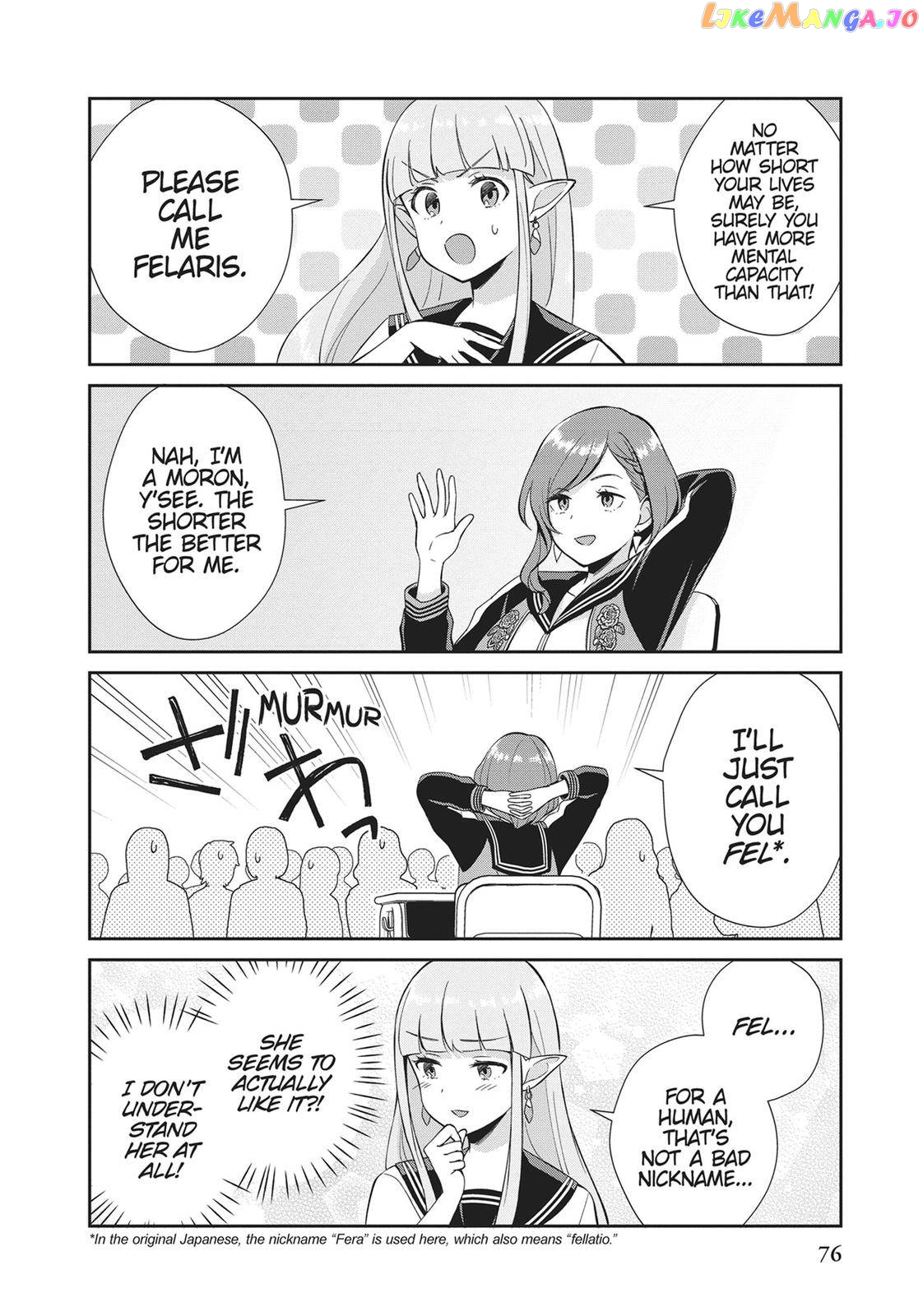 World's End Harem Fantasia Academy chapter 9 - page 2