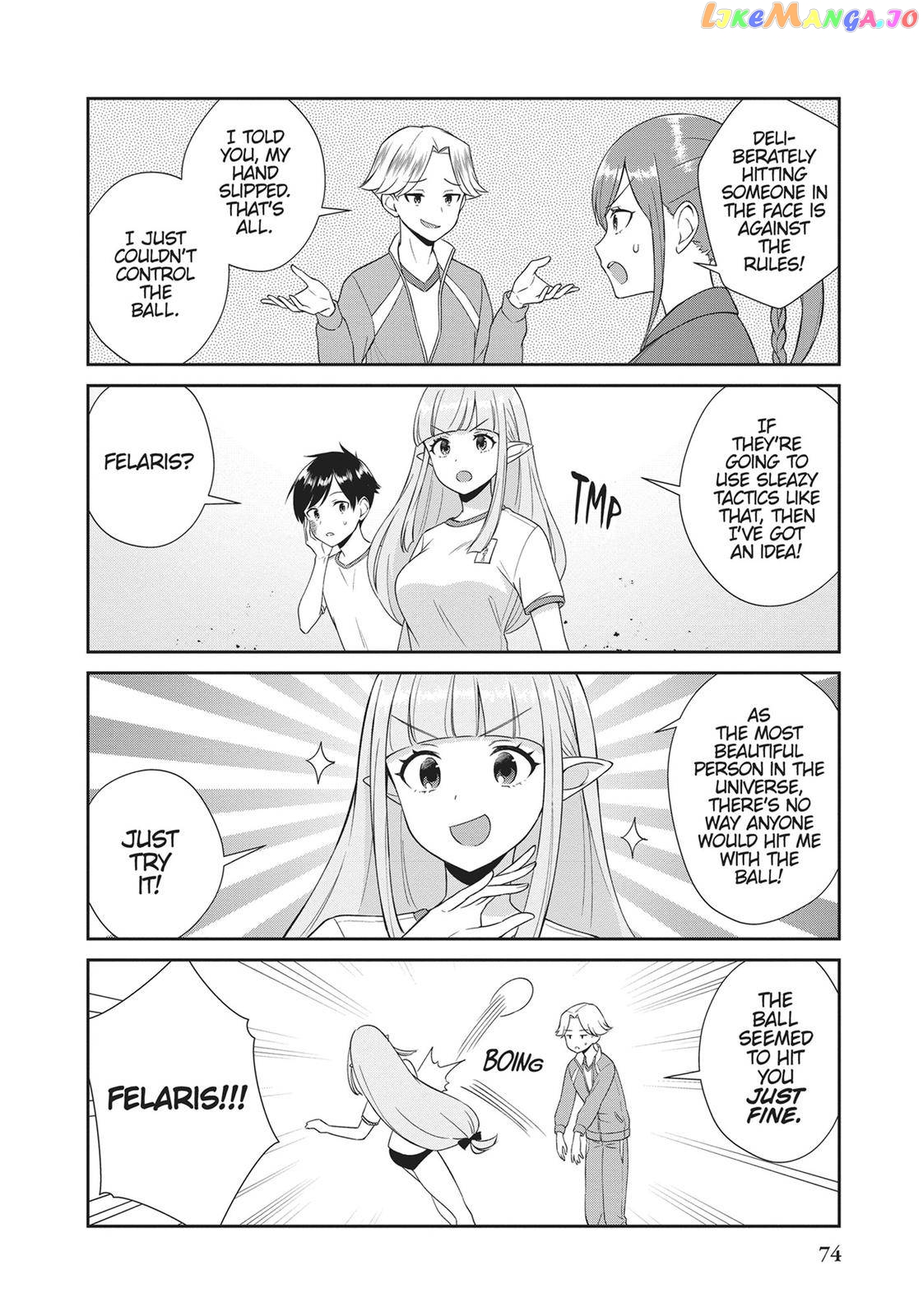 World's End Harem Fantasia Academy chapter 25 - page 4
