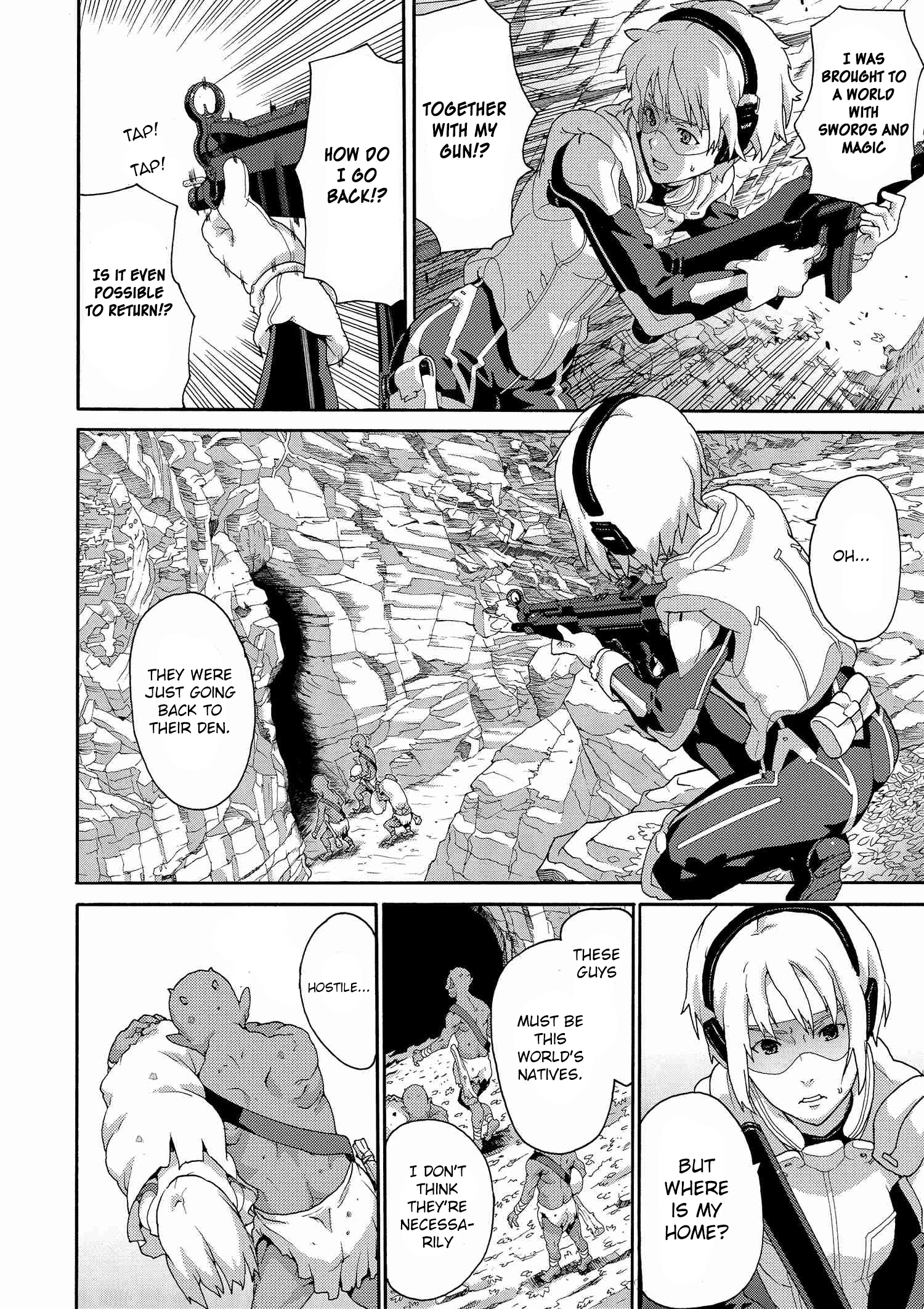 Manuke Na Fps Player Ga Isekai E Ochita Baai chapter 2.1 - page 10