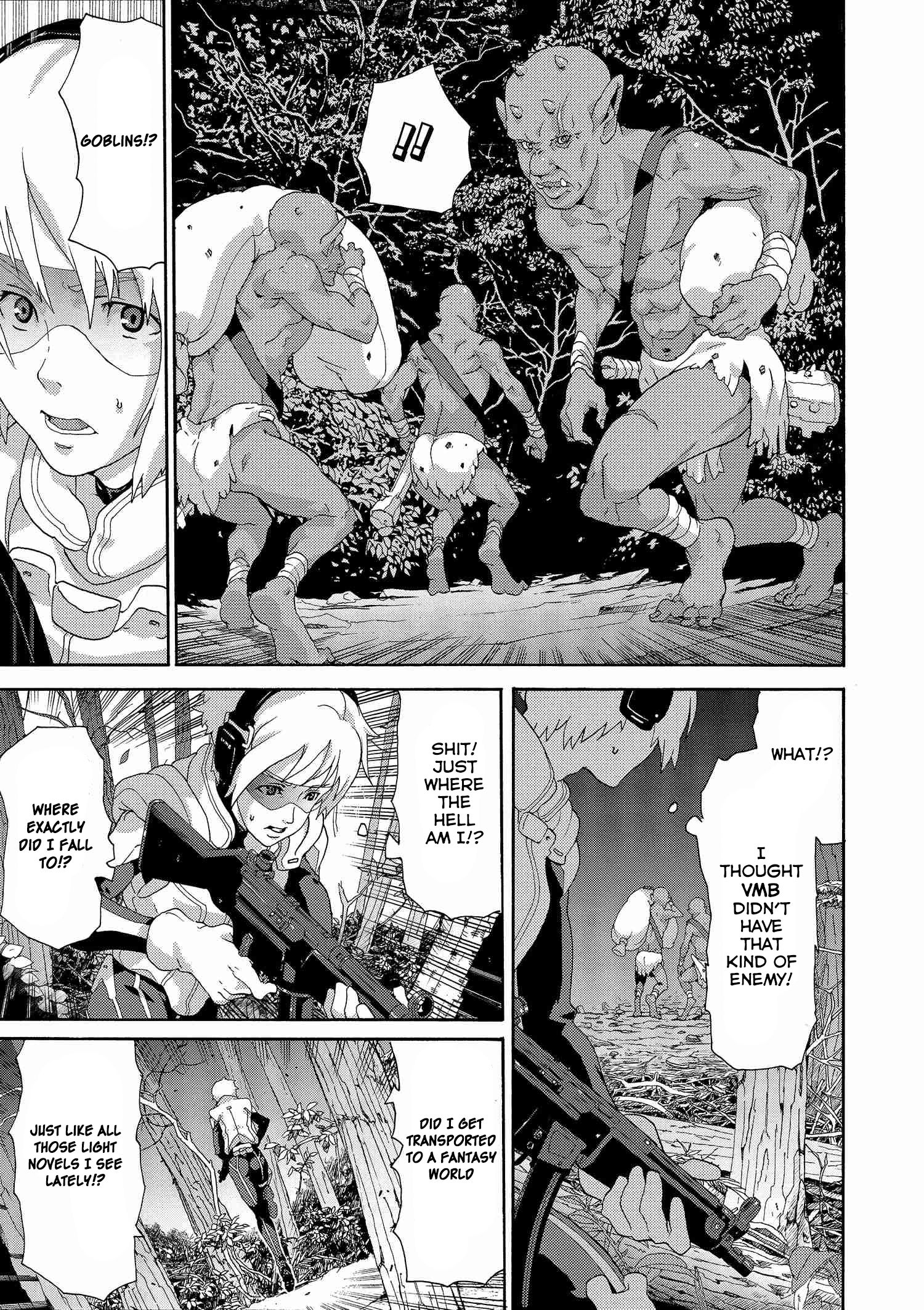 Manuke Na Fps Player Ga Isekai E Ochita Baai chapter 2.1 - page 9