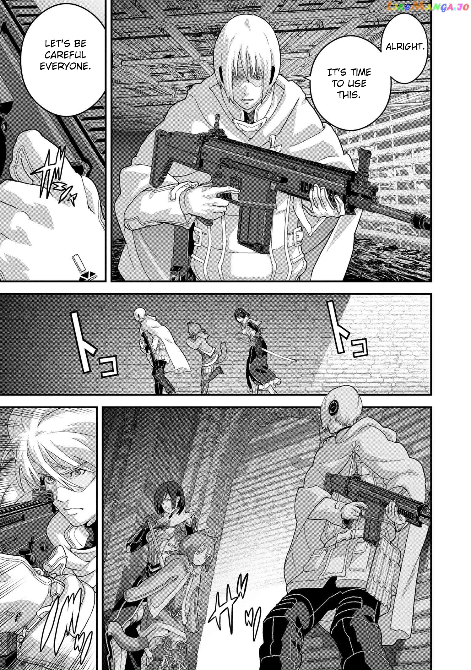 Manuke Na Fps Player Ga Isekai E Ochita Baai chapter 19.2 - page 5