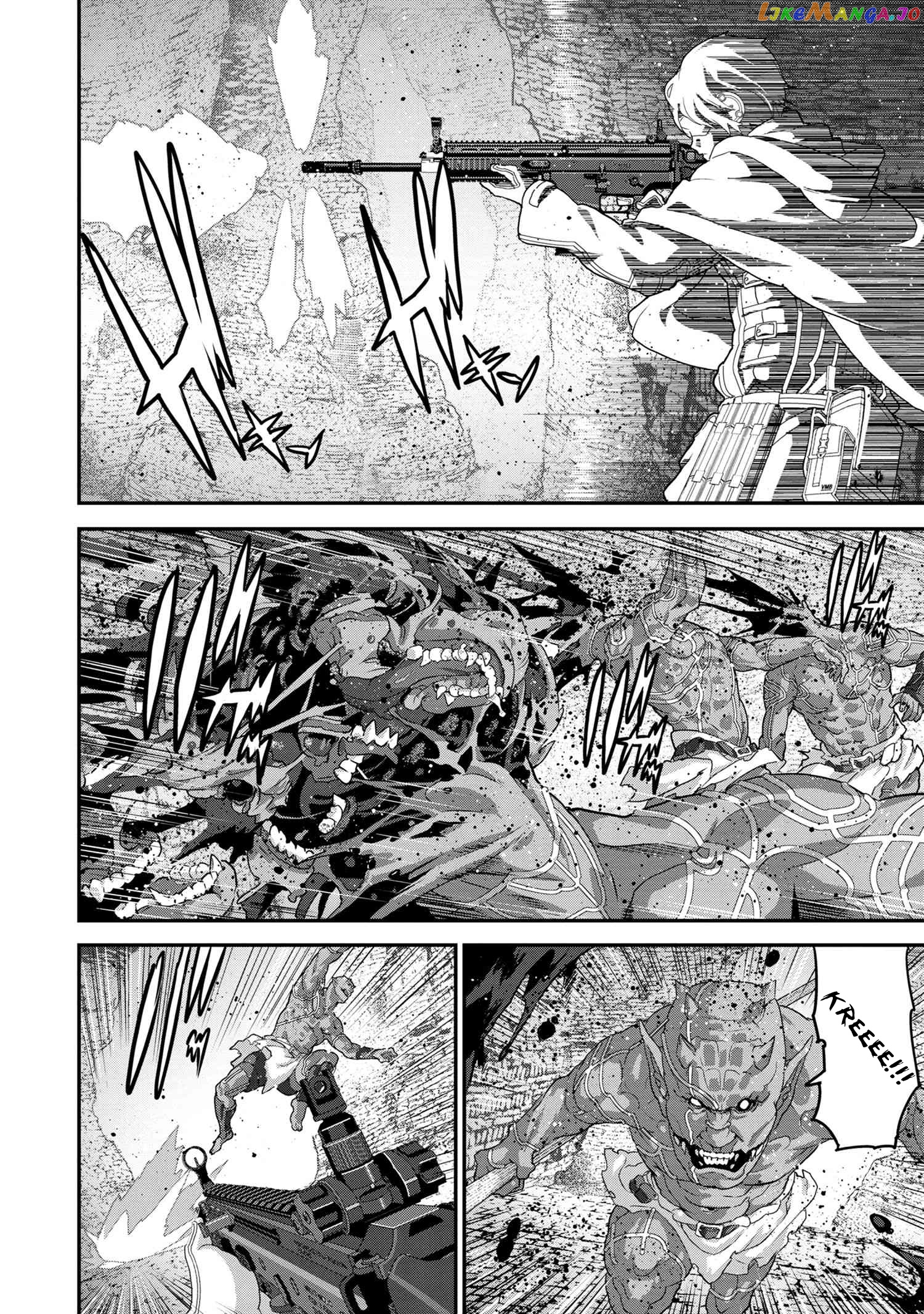 Manuke Na Fps Player Ga Isekai E Ochita Baai chapter 19.2 - page 8