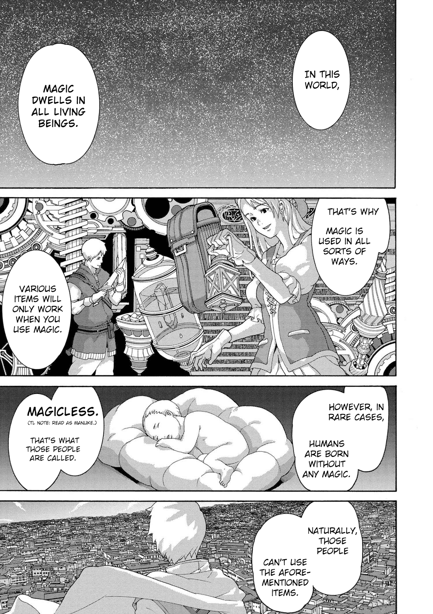 Manuke Na Fps Player Ga Isekai E Ochita Baai chapter 5 - page 3