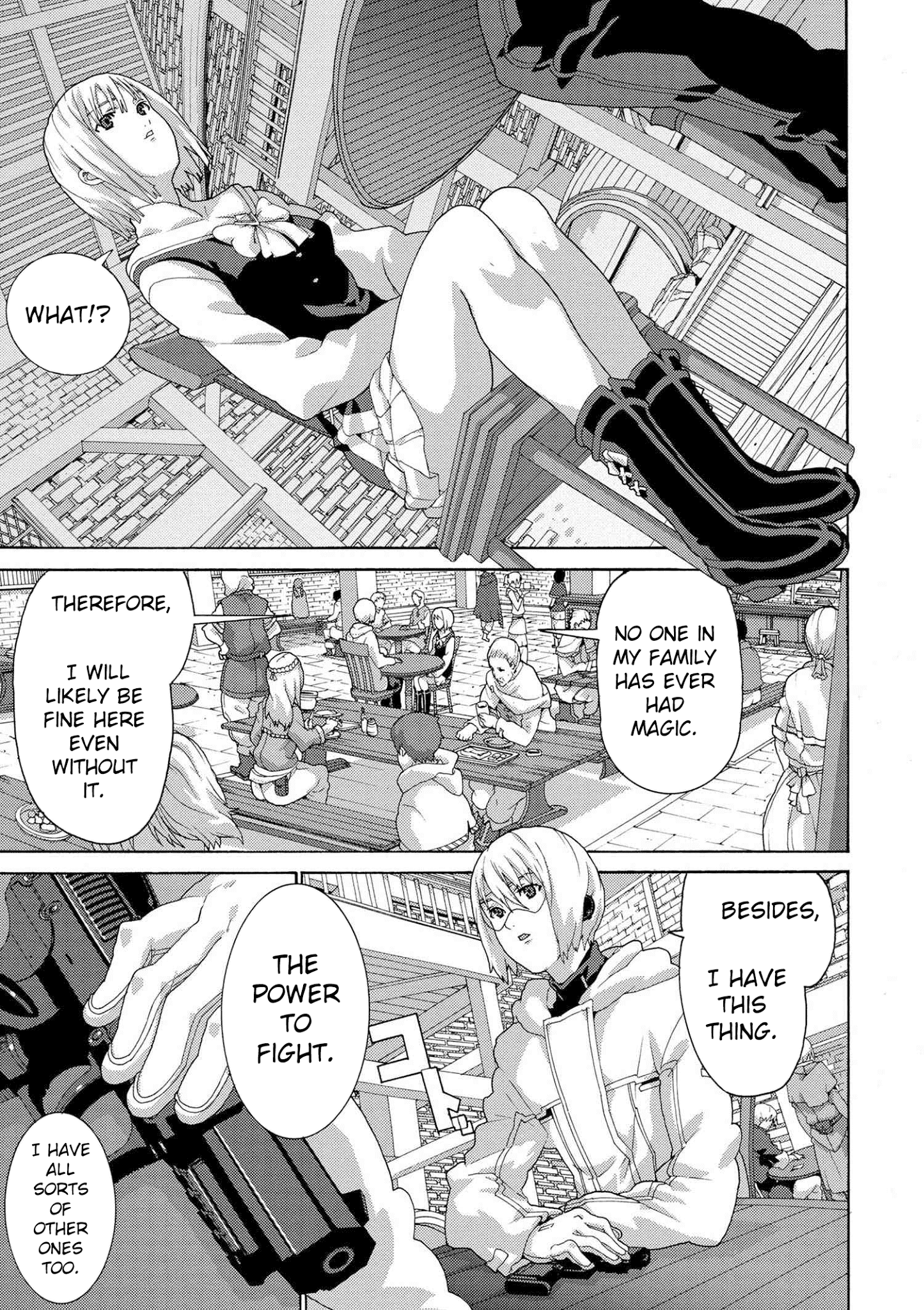 Manuke Na Fps Player Ga Isekai E Ochita Baai chapter 5 - page 5