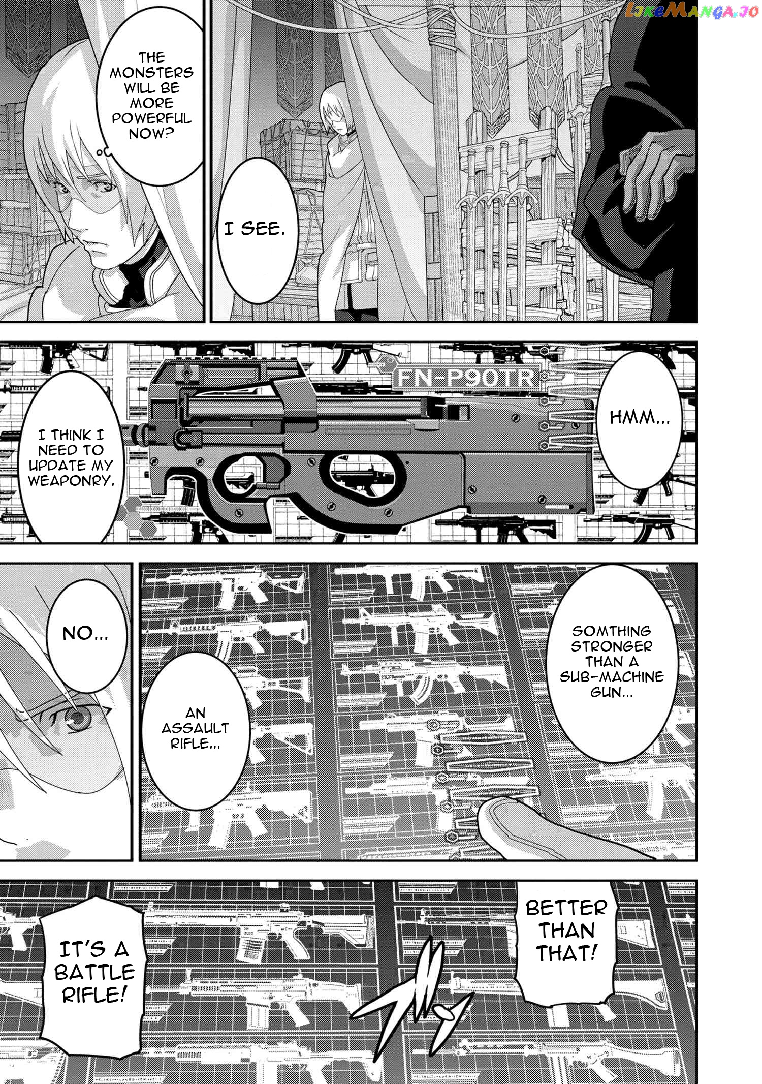 Manuke Na Fps Player Ga Isekai E Ochita Baai chapter 17.2 - page 6