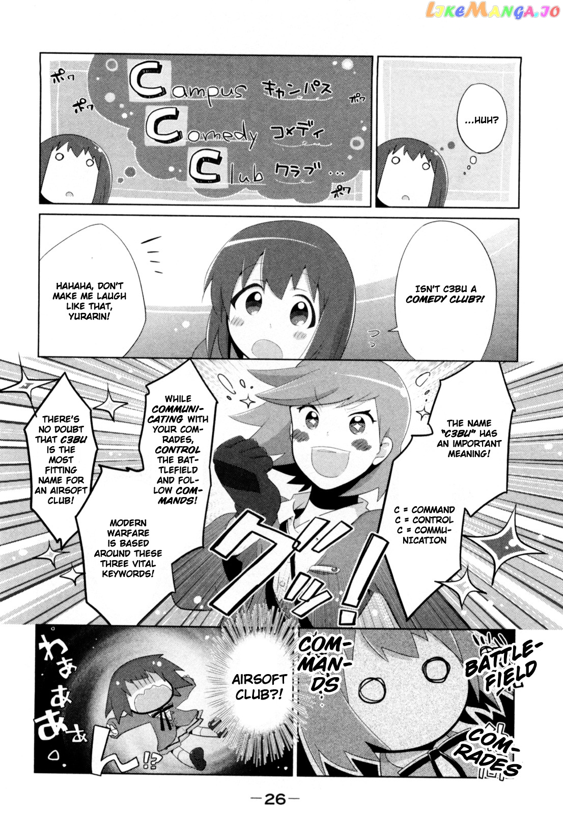 Tokurei Sochi Dantai Stella Jogakuin Koutouka C3 Bu chapter 3 v2 - page 8