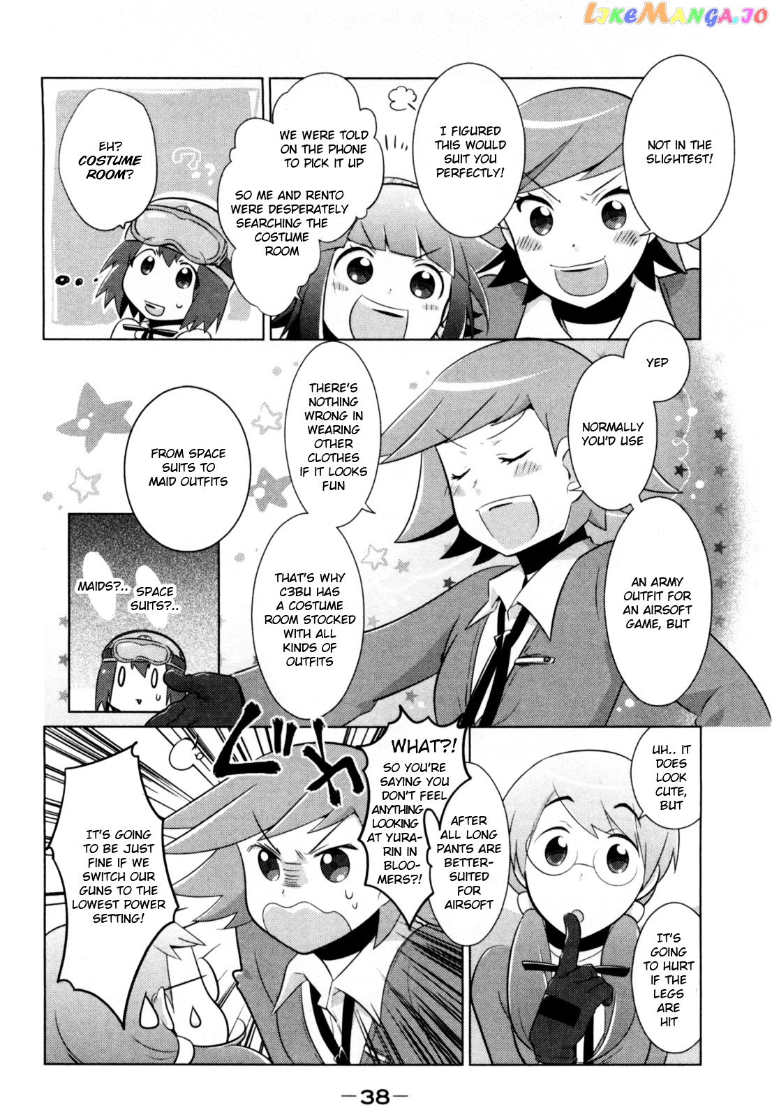 Tokurei Sochi Dantai Stella Jogakuin Koutouka C3 Bu chapter 5 - page 2
