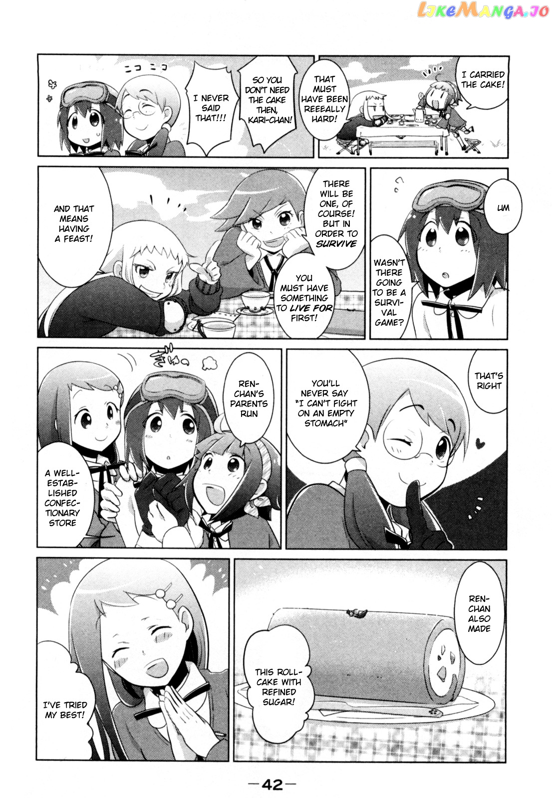Tokurei Sochi Dantai Stella Jogakuin Koutouka C3 Bu chapter 5 - page 6
