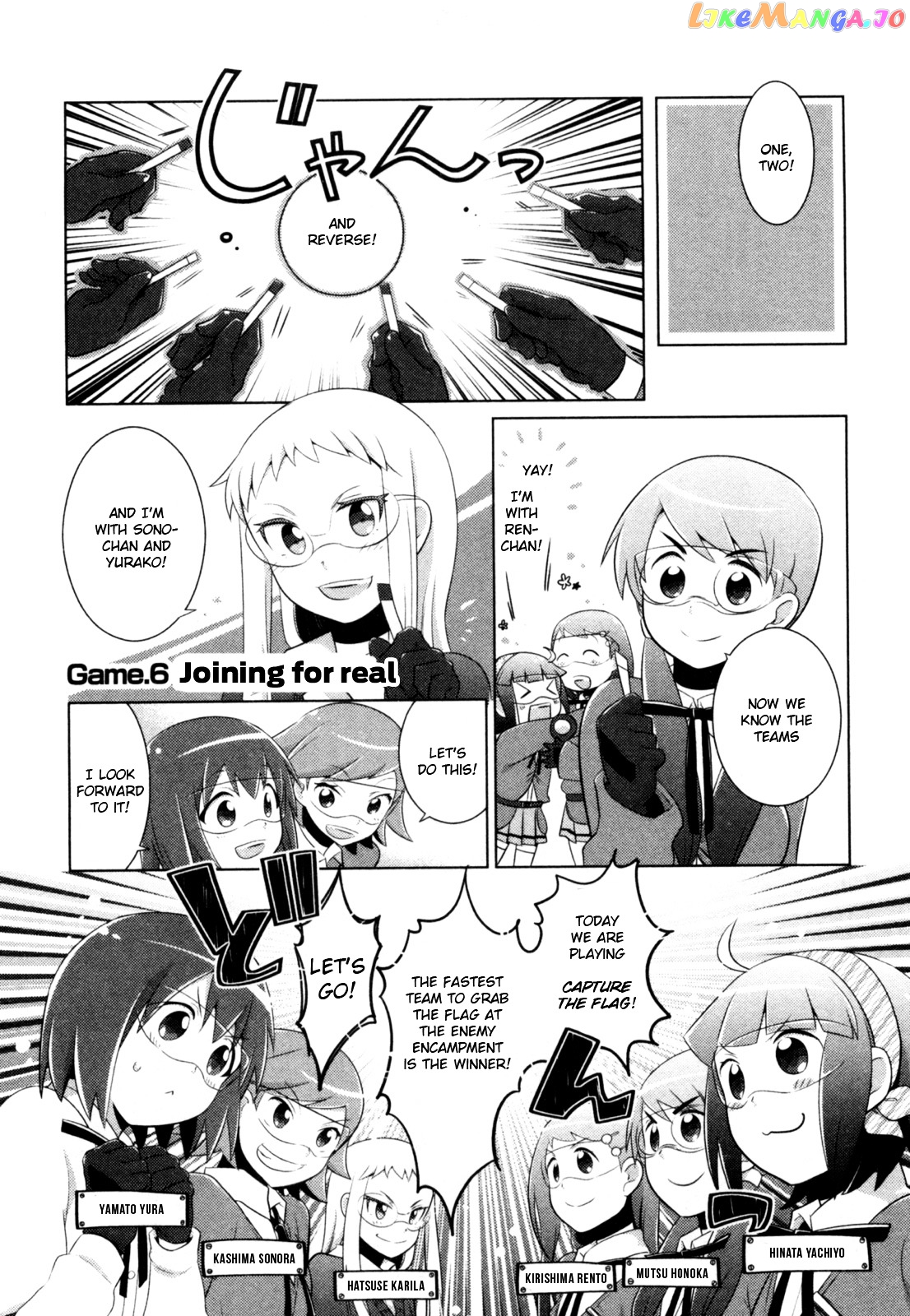 Tokurei Sochi Dantai Stella Jogakuin Koutouka C3 Bu chapter 6 - page 1
