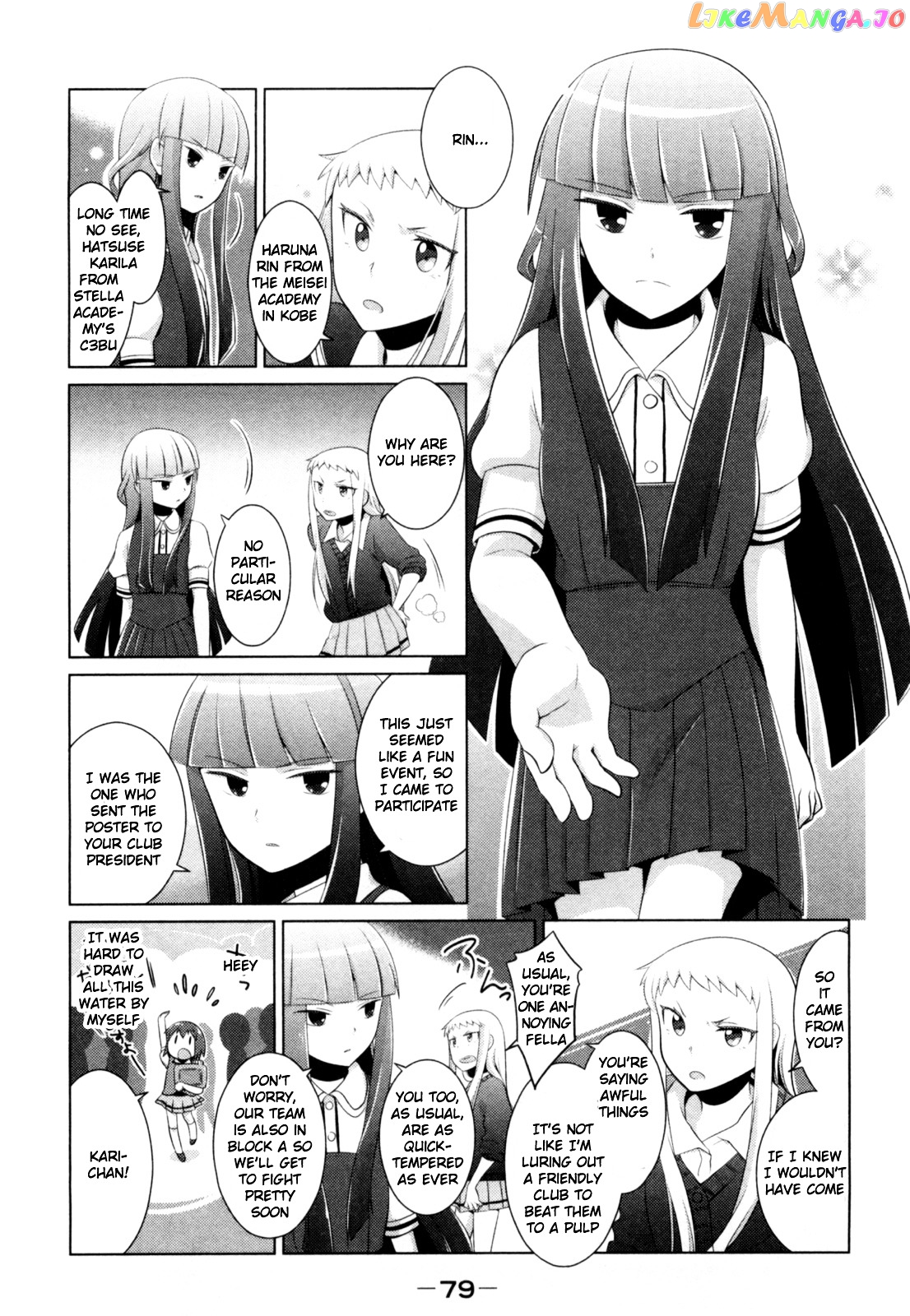 Tokurei Sochi Dantai Stella Jogakuin Koutouka C3 Bu chapter 9 - page 7
