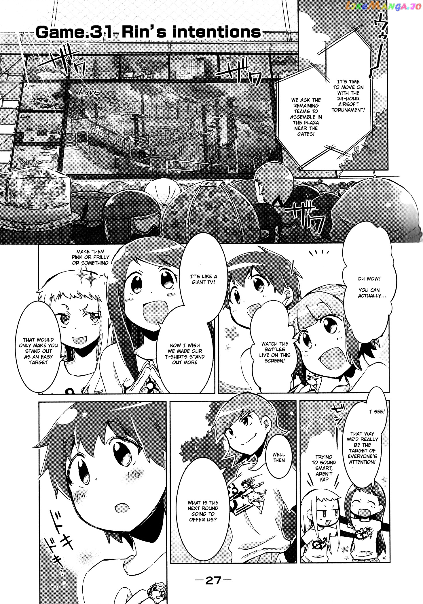 Tokurei Sochi Dantai Stella Jogakuin Koutouka C3 Bu chapter 31 - page 1