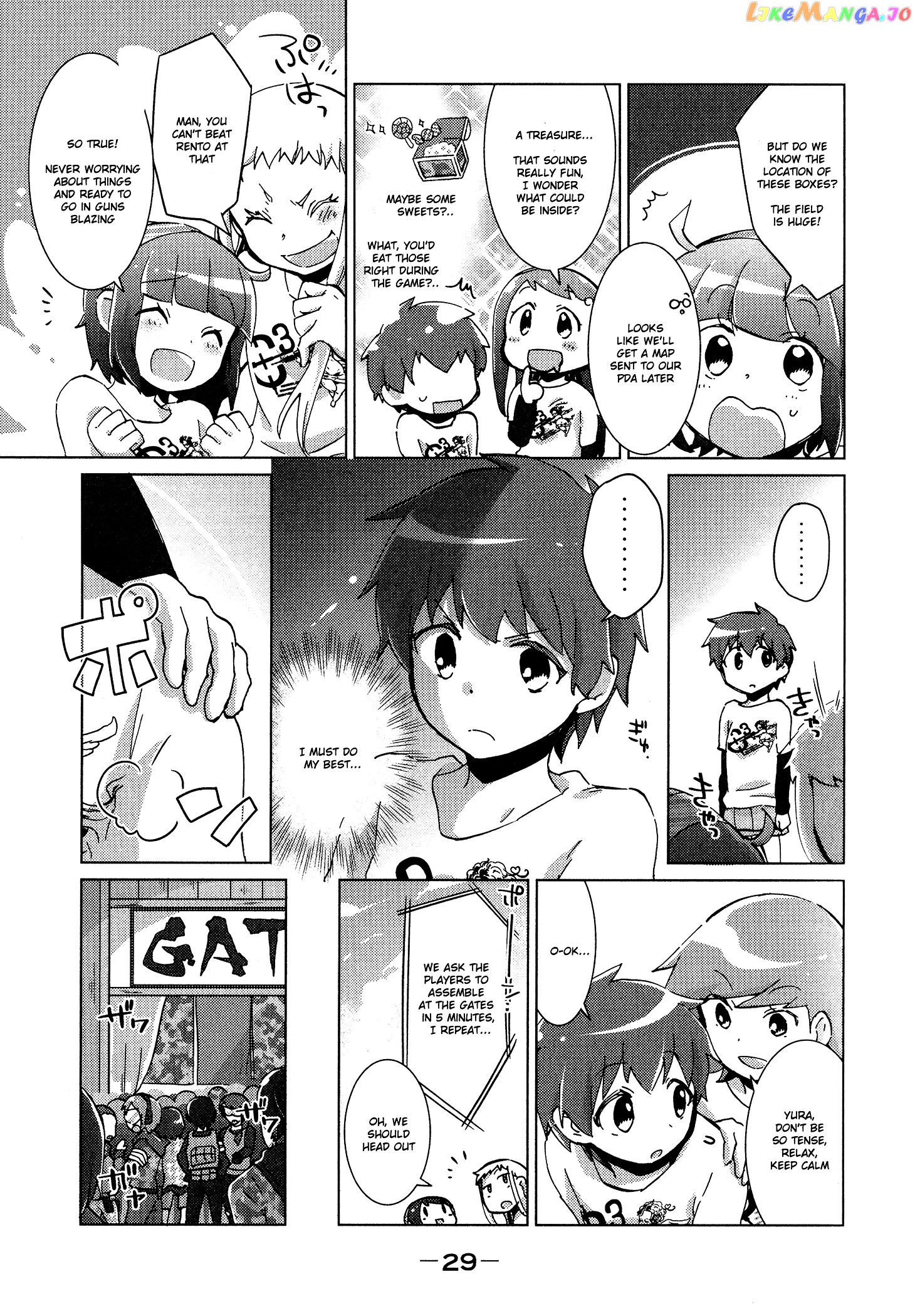 Tokurei Sochi Dantai Stella Jogakuin Koutouka C3 Bu chapter 31 - page 3