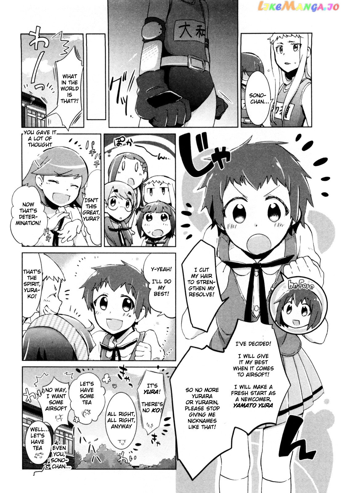 Tokurei Sochi Dantai Stella Jogakuin Koutouka C3 Bu chapter 12 - page 8