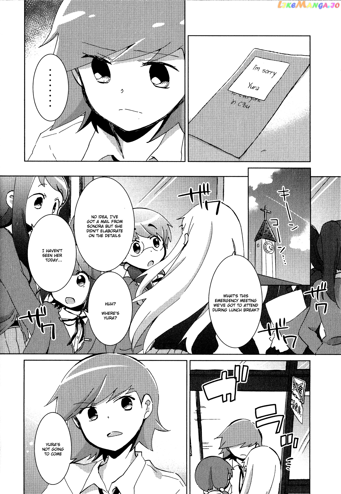 Tokurei Sochi Dantai Stella Jogakuin Koutouka C3 Bu chapter 36 - page 6