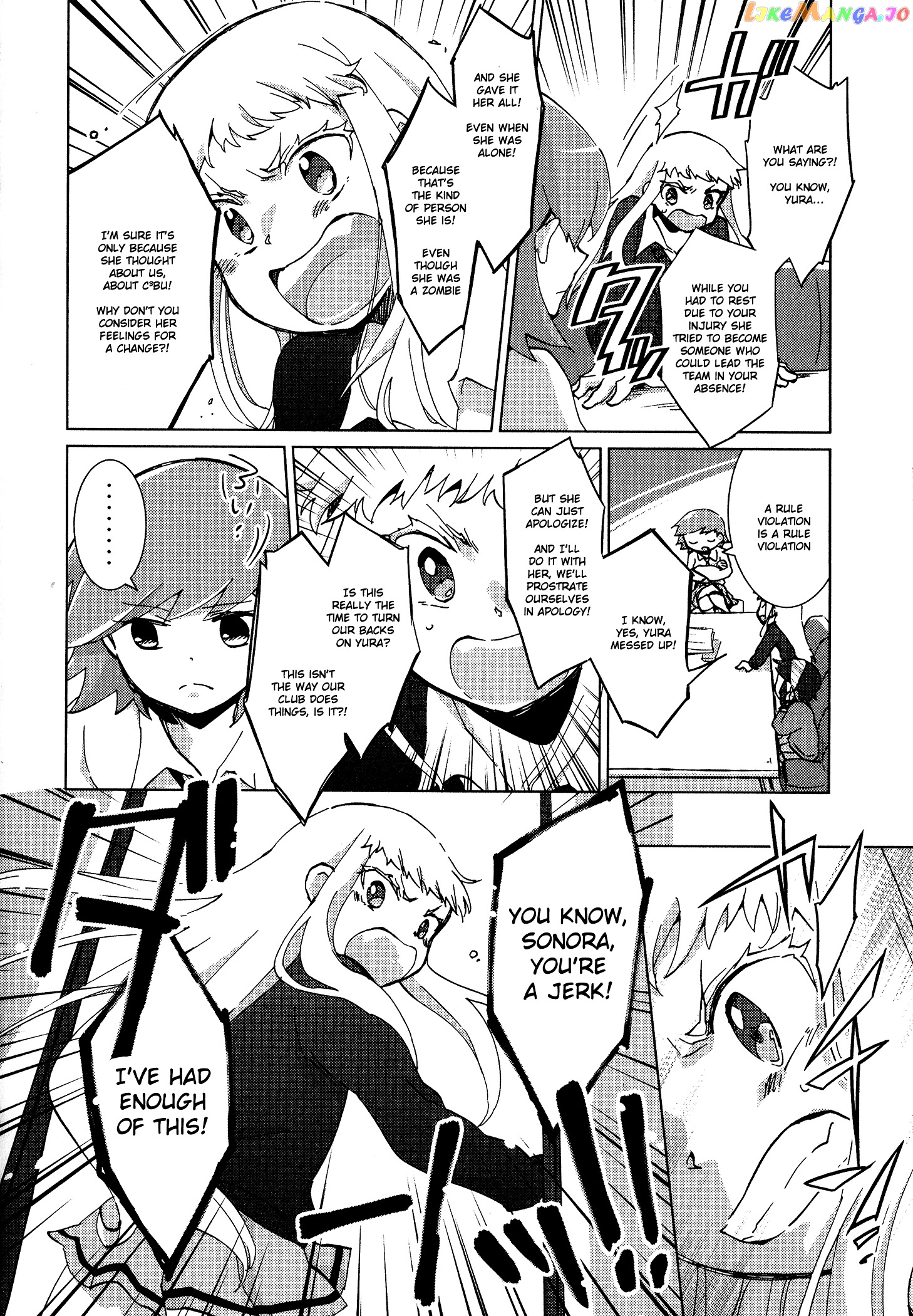 Tokurei Sochi Dantai Stella Jogakuin Koutouka C3 Bu chapter 36 - page 8