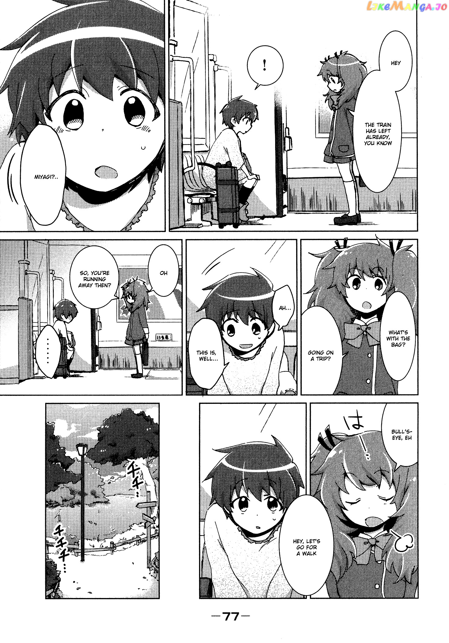 Tokurei Sochi Dantai Stella Jogakuin Koutouka C3 Bu chapter 37 - page 3