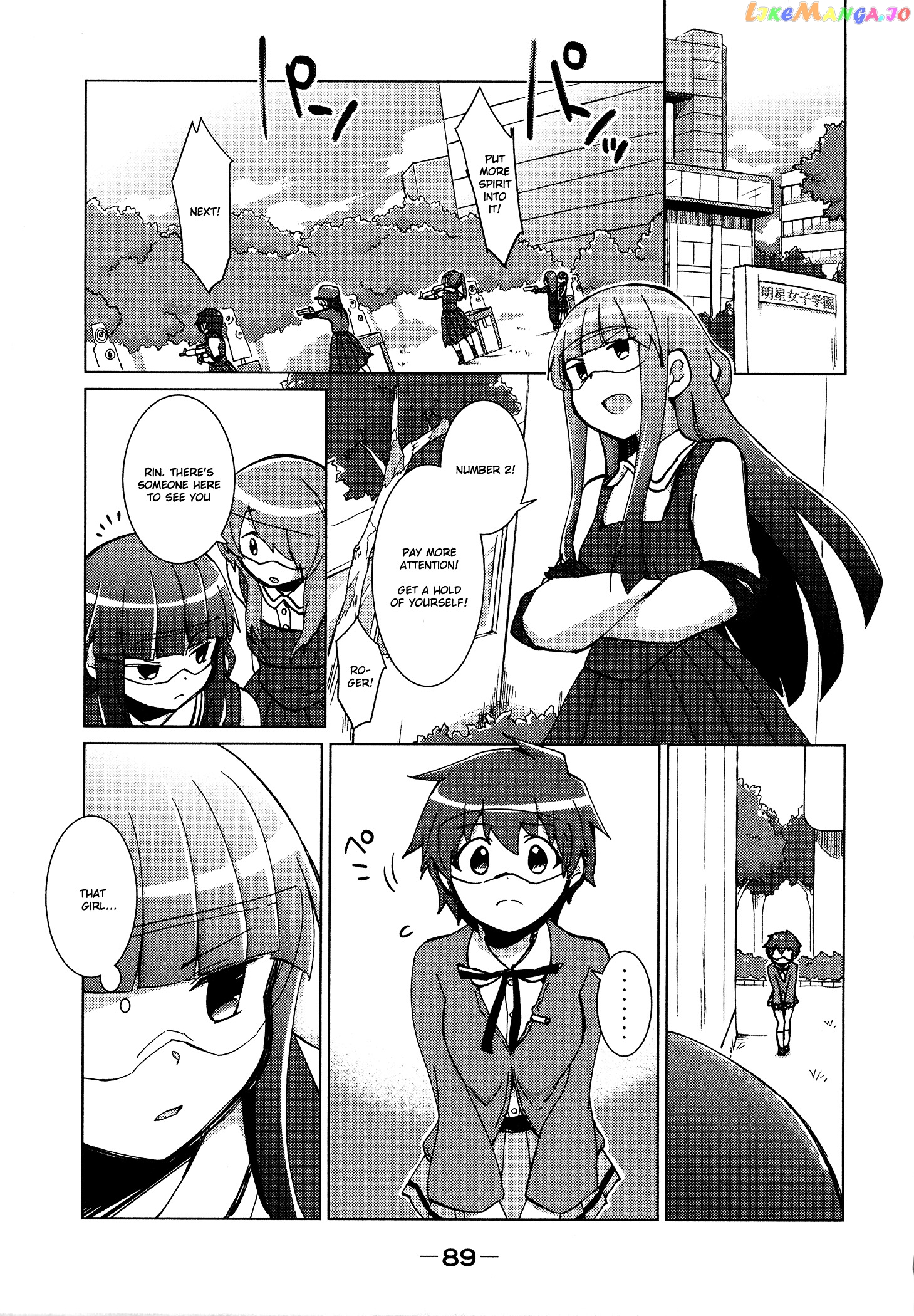 Tokurei Sochi Dantai Stella Jogakuin Koutouka C3 Bu chapter 38 - page 7