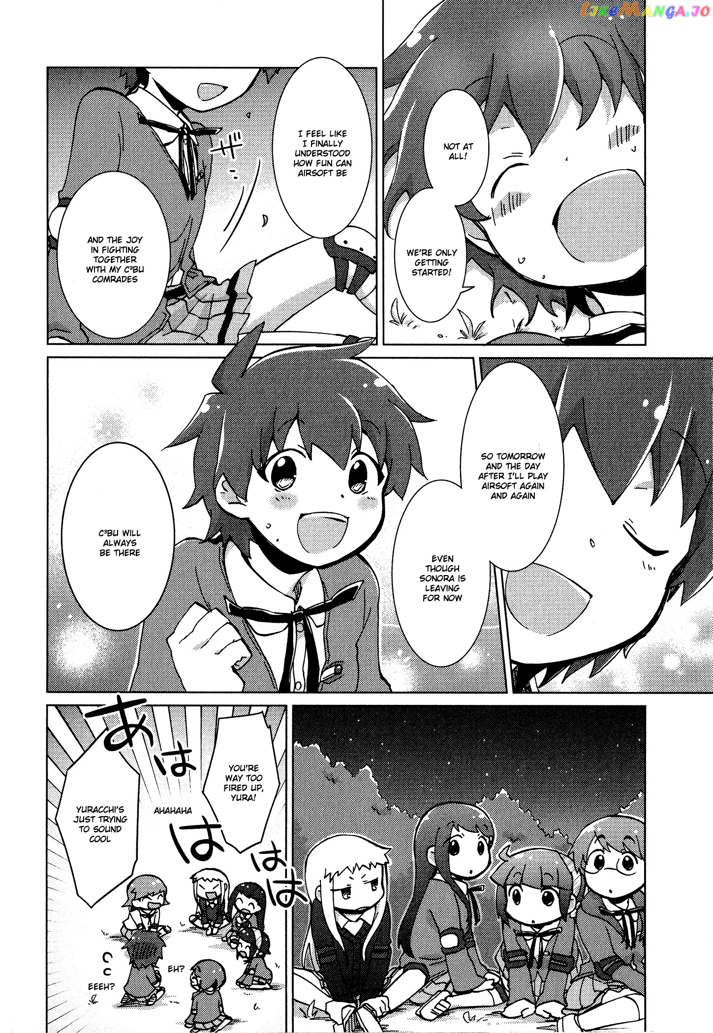 Tokurei Sochi Dantai Stella Jogakuin Koutouka C3 Bu chapter 40 - page 12