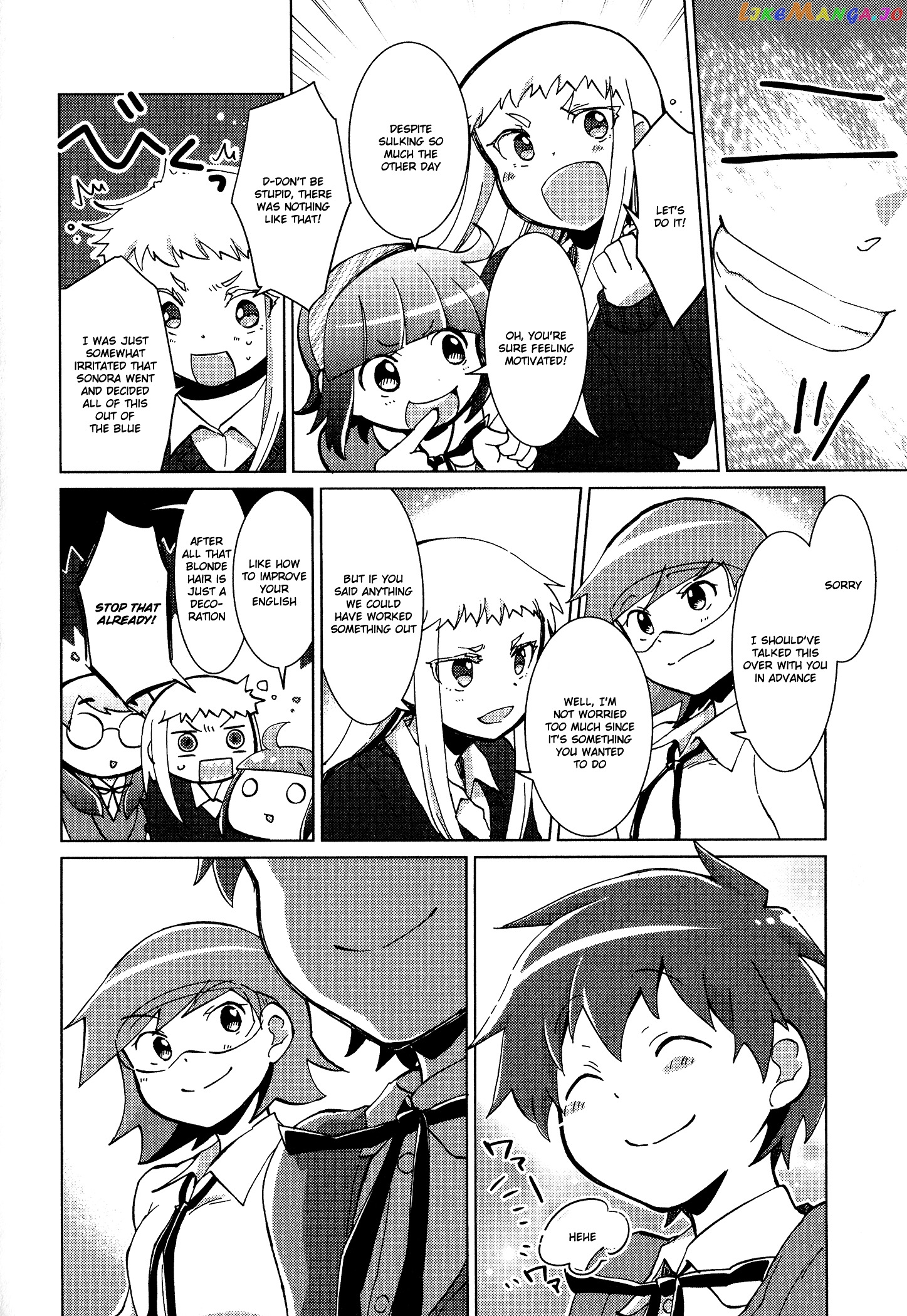 Tokurei Sochi Dantai Stella Jogakuin Koutouka C3 Bu chapter 40 - page 4