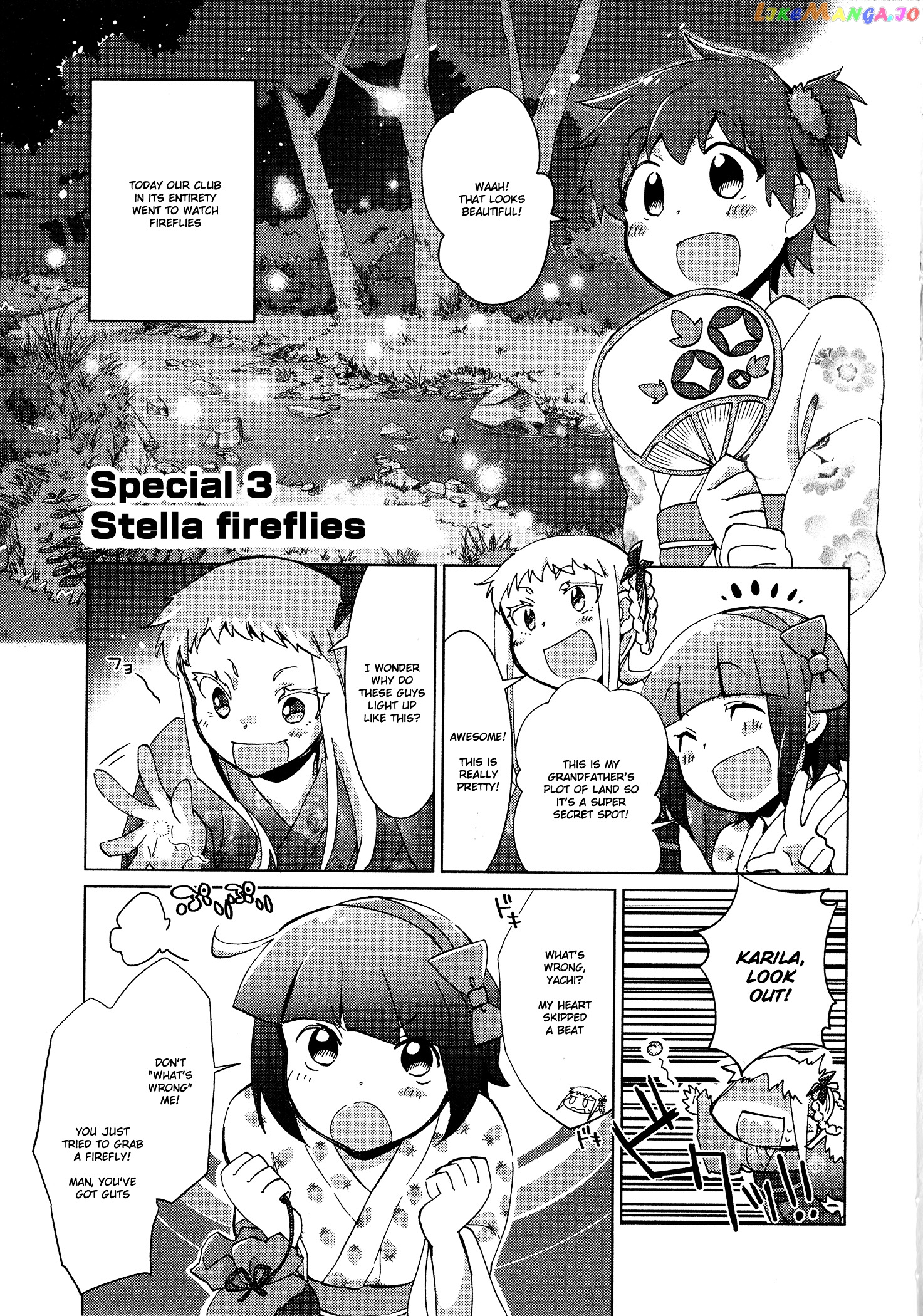 Tokurei Sochi Dantai Stella Jogakuin Koutouka C3 Bu chapter 40.5 - page 1