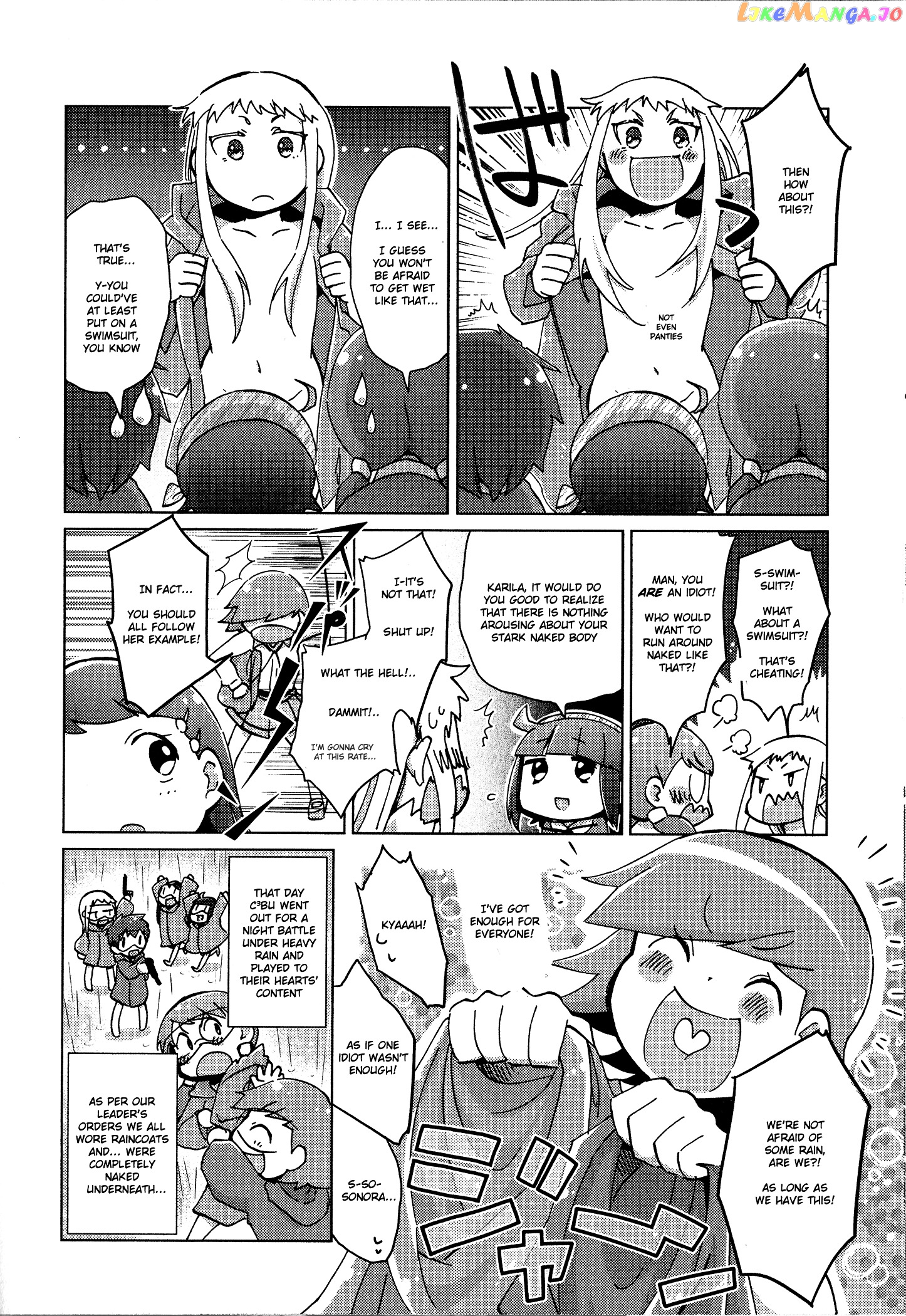 Tokurei Sochi Dantai Stella Jogakuin Koutouka C3 Bu chapter 40.5 - page 8