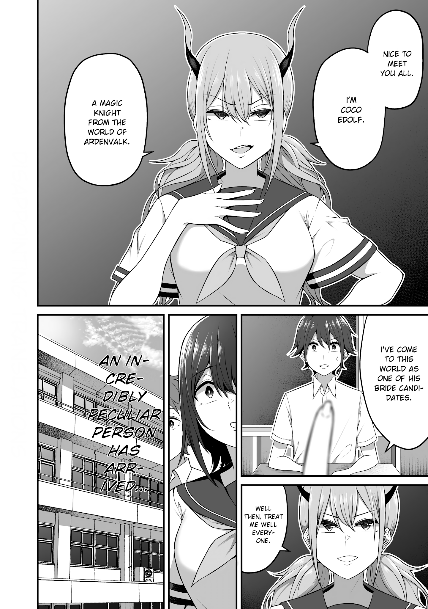 Douyara Boku No Hanayome Wa Onna Kishidan Na You De. chapter 4 - page 2