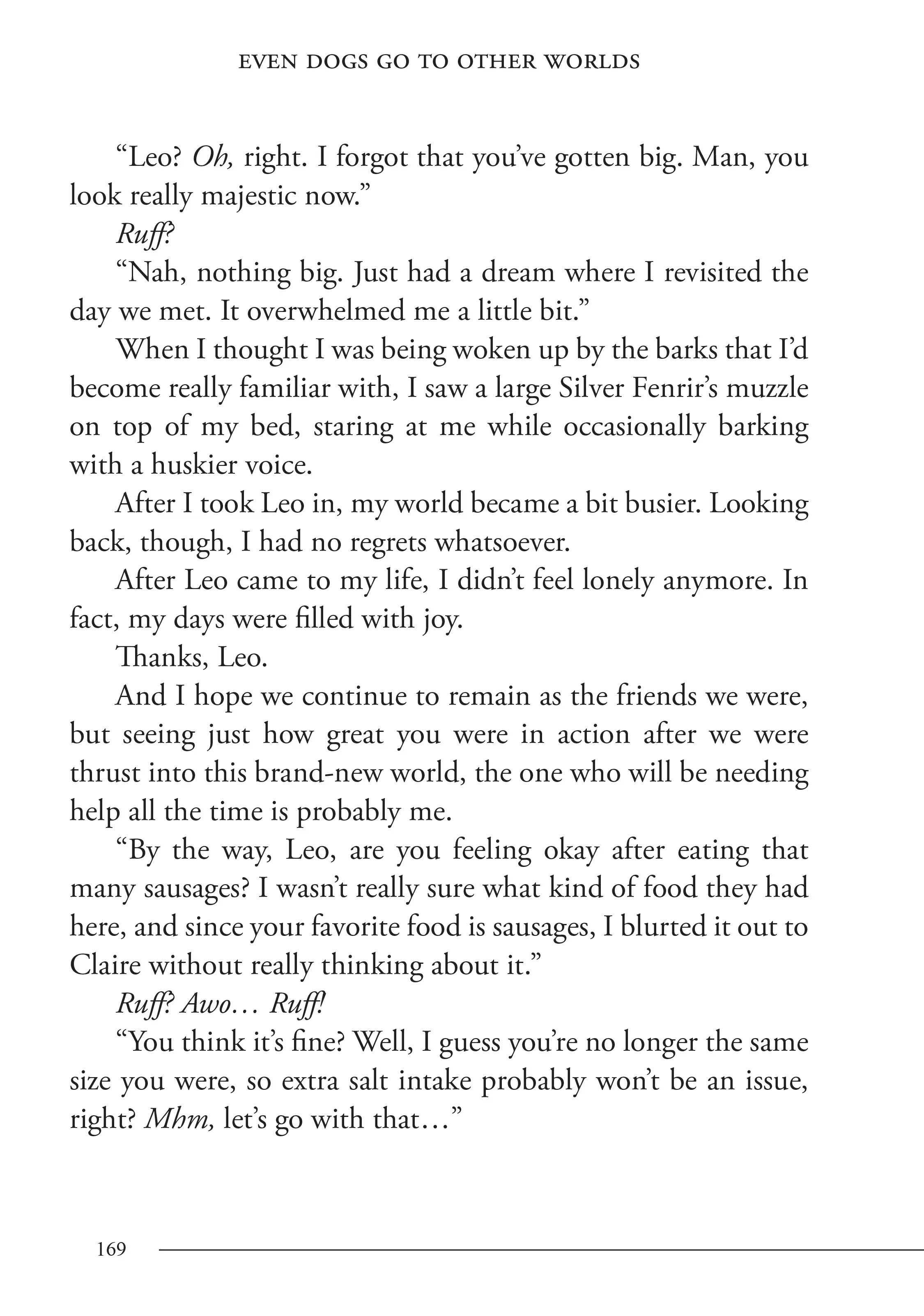Even Dogs Go to Other Worlds: Life in Another World with My Beloved Hound chapter 6.5 - page 21